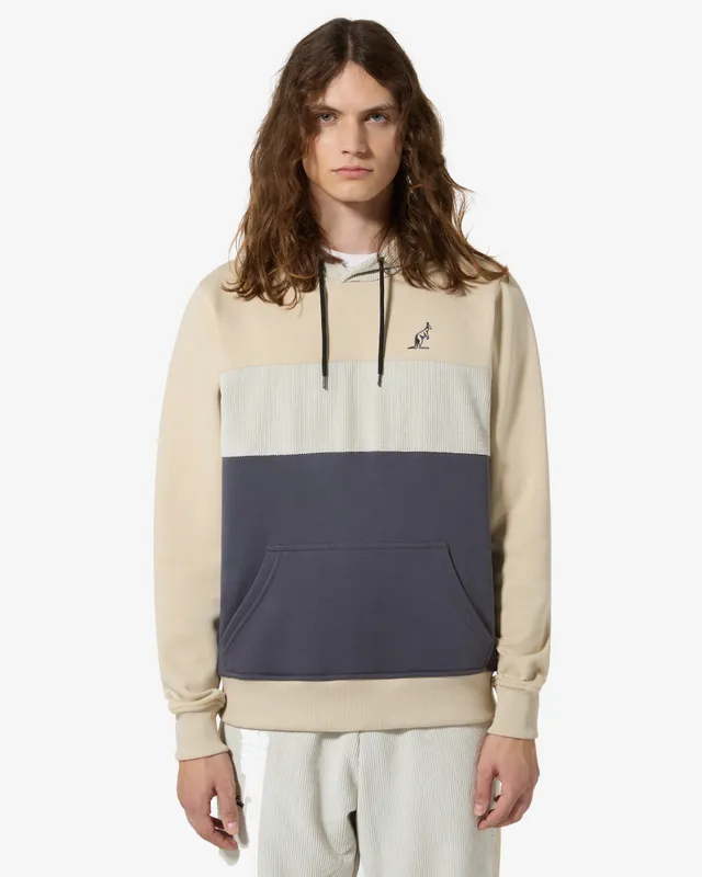 australian-style-hoodie-felpa-invernale-corduroy-sabbia-made-in-italy image 1