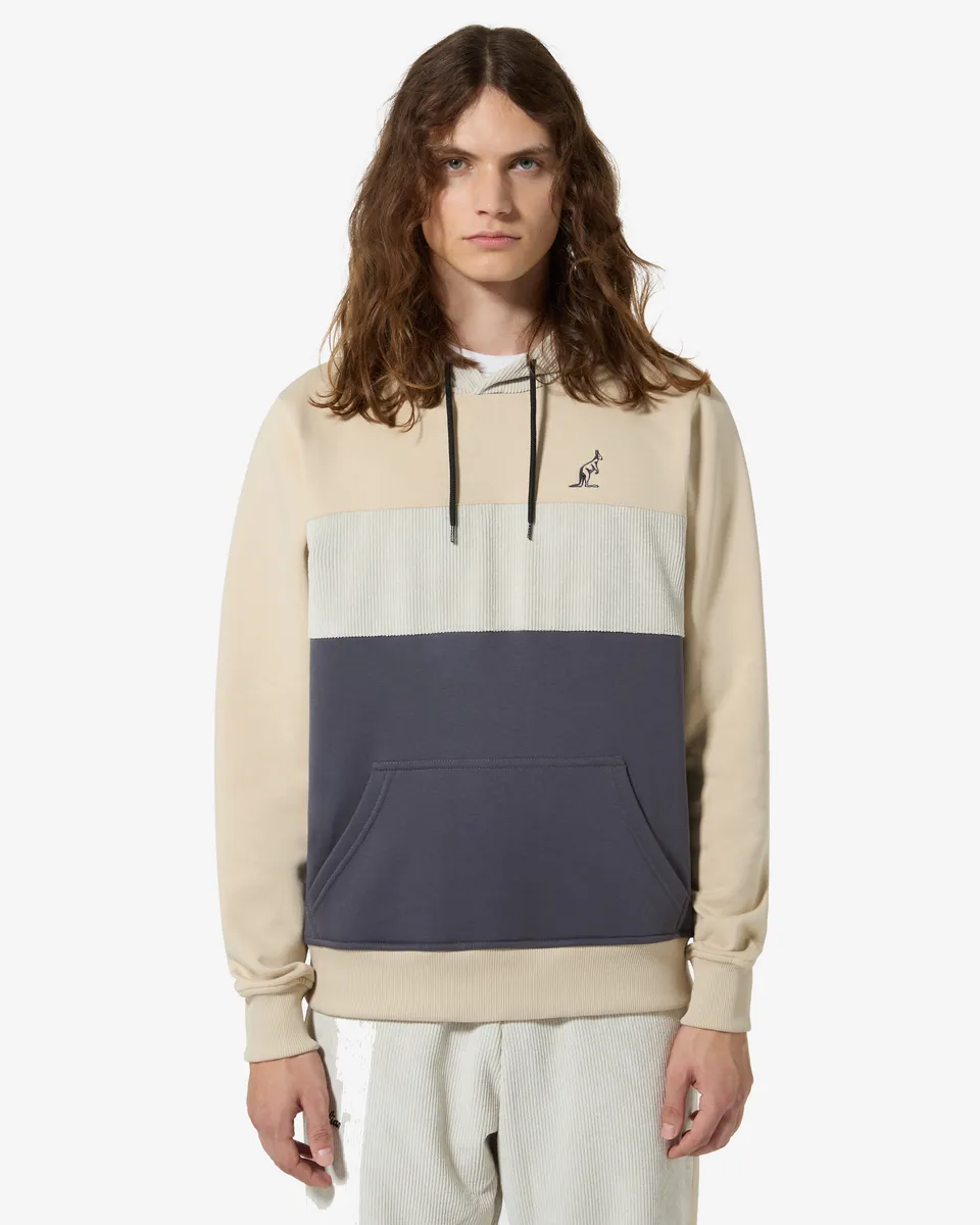 australian-style-hoodie-felpa-invernale-corduroy-sabbia-made-in-italy image 1