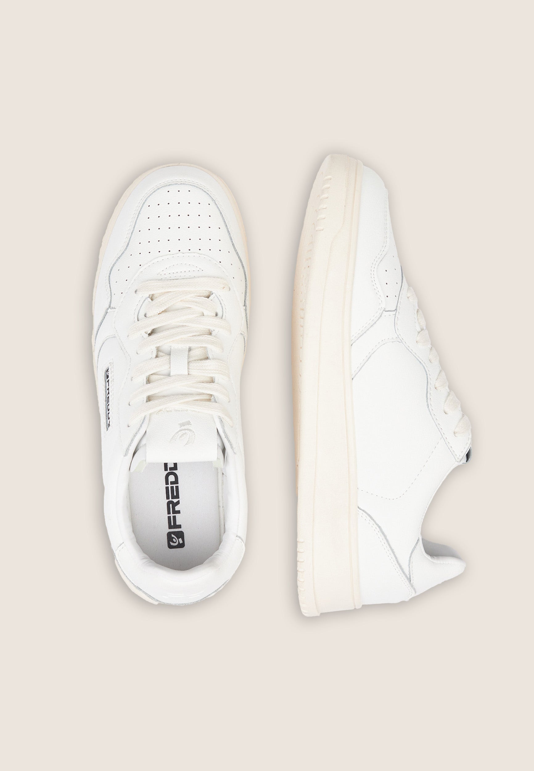 sneakers-donna-freddy-in-pelle-stile-basket-con-suola-gripwalk image 3