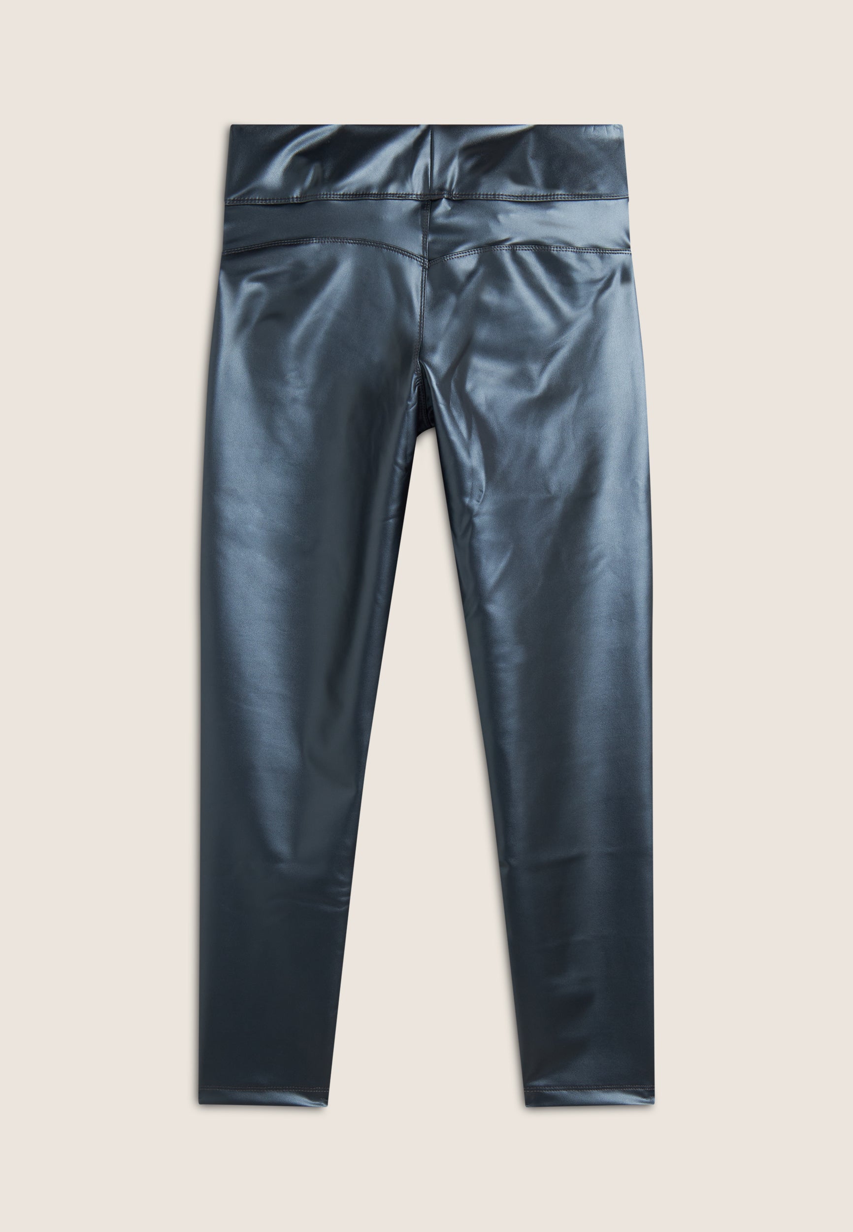 freddy-leggings-7-8-coated-effetto-pelle-vita-alta-skinny image 5