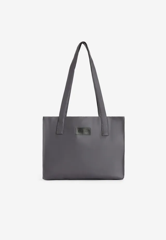 freddy-shopping-bag-in-similpelle-con-logo-applicato-38-cm image 1