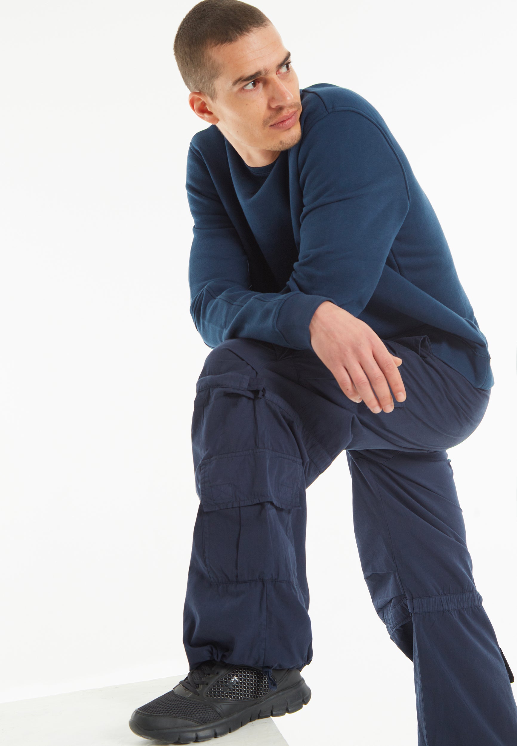 freddy-pantaloni-cargo-in-popeline-di-cotone-con-doppie-tasche image 6