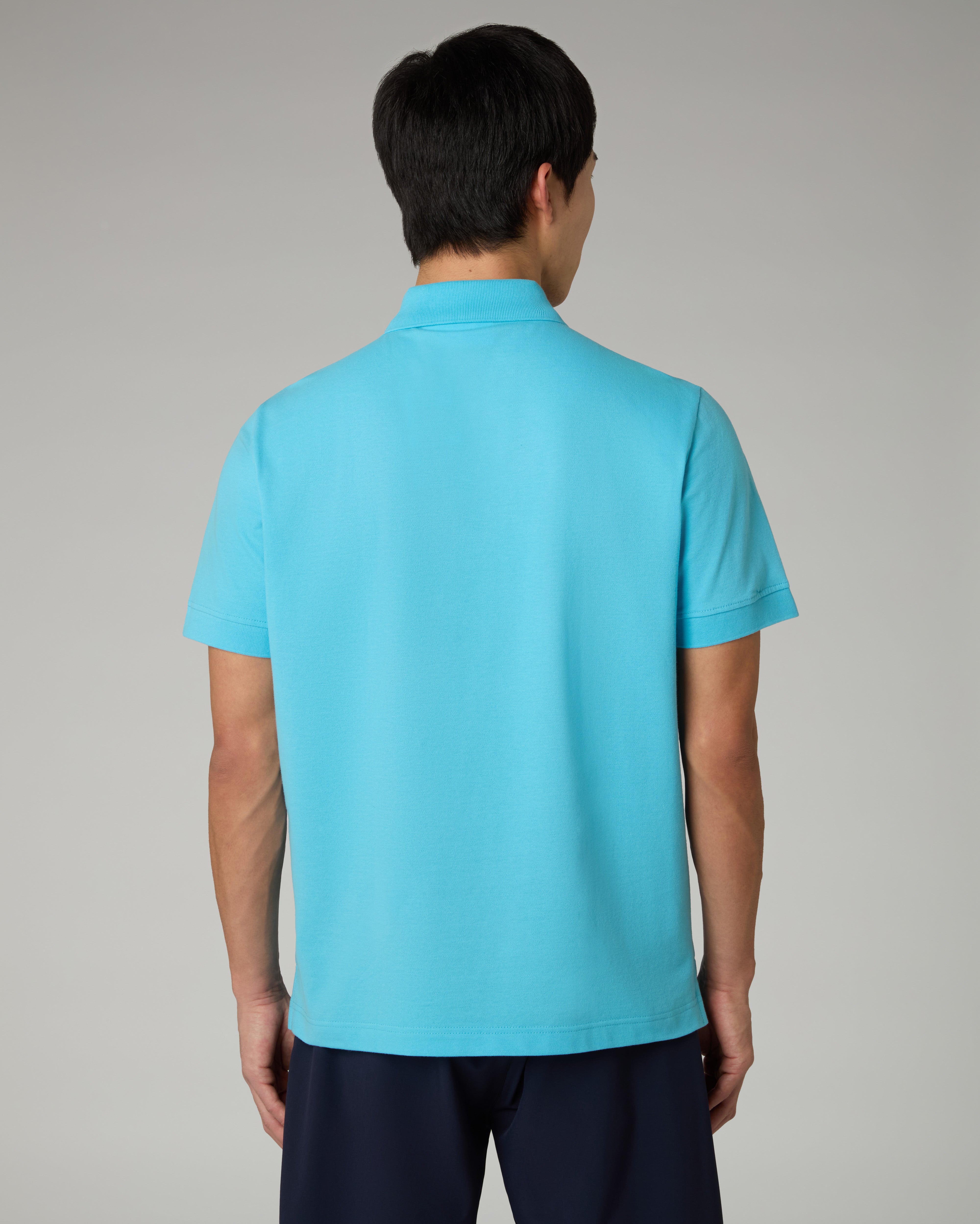 australian-easy-polo-shirt-in-piquet-elasticizzato-made-in-italy image 3