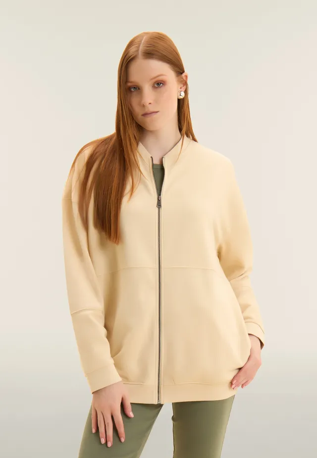 freddy-felpa-zip-oversize-grafica-posteriore-feel-the-flow-french-terry image 1