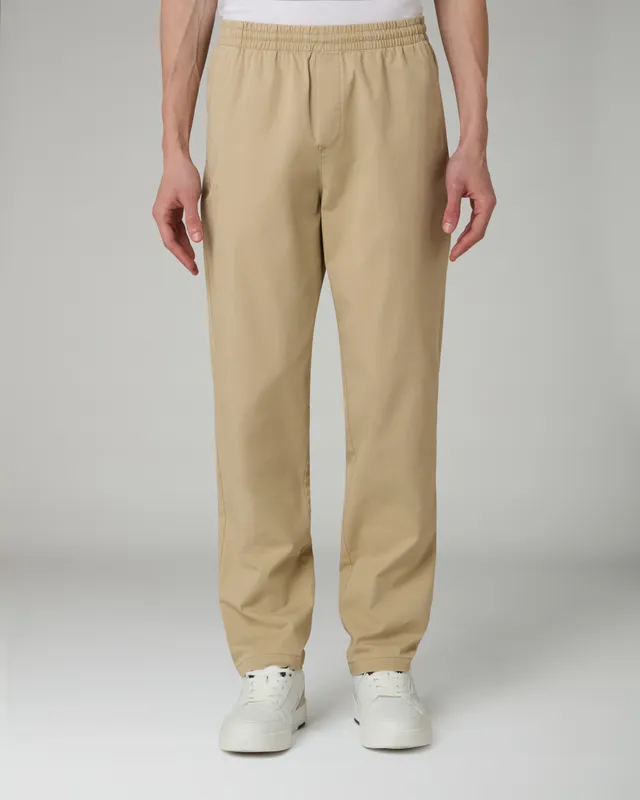 australian-doric-track-pant-pantalone-sportswear-in-cotton-twill-kaki-made-in-it image 1
