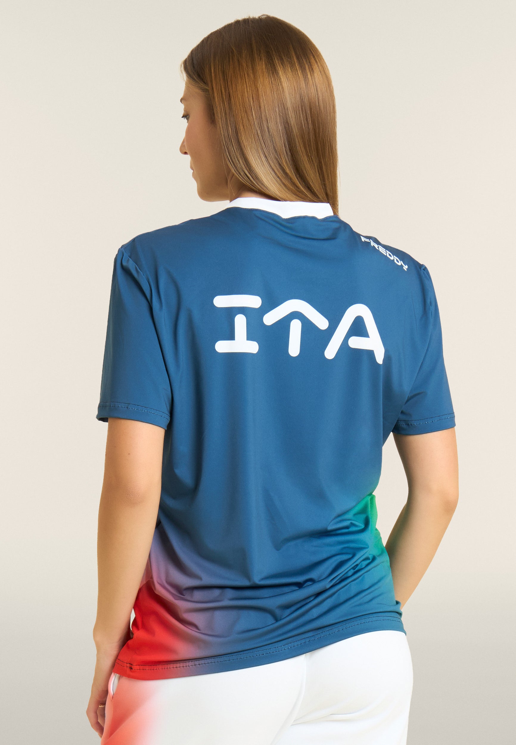freddy-t-shirt-donna-beach-volley-nazionale-italia-2025-26-uv-50 image 3