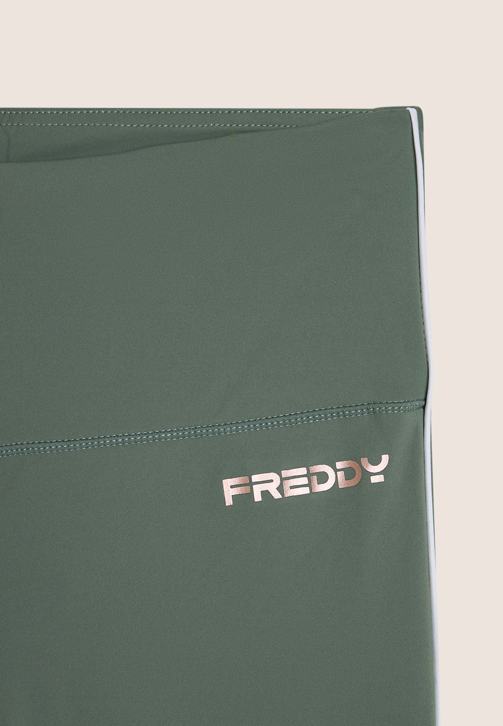 freddy-leggings-sport-donna-7-8-vita-super-alta-con-profili-a-contrasto image 6