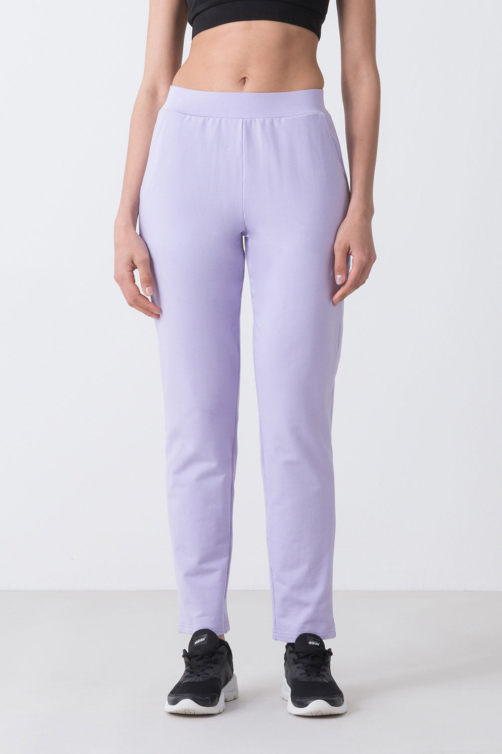 dimensione-danza-basic-pantalone-uomo-dritto-in-felpa-elasticizzata-con-logo image 1