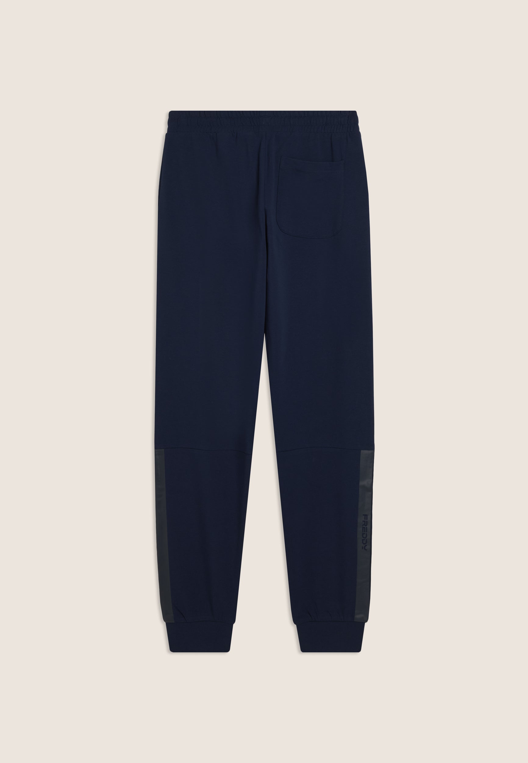 freddy-wr-up-pantaloni-sportivi-uomo-con-bande-laterali-e-fondo-a-polsino image 2