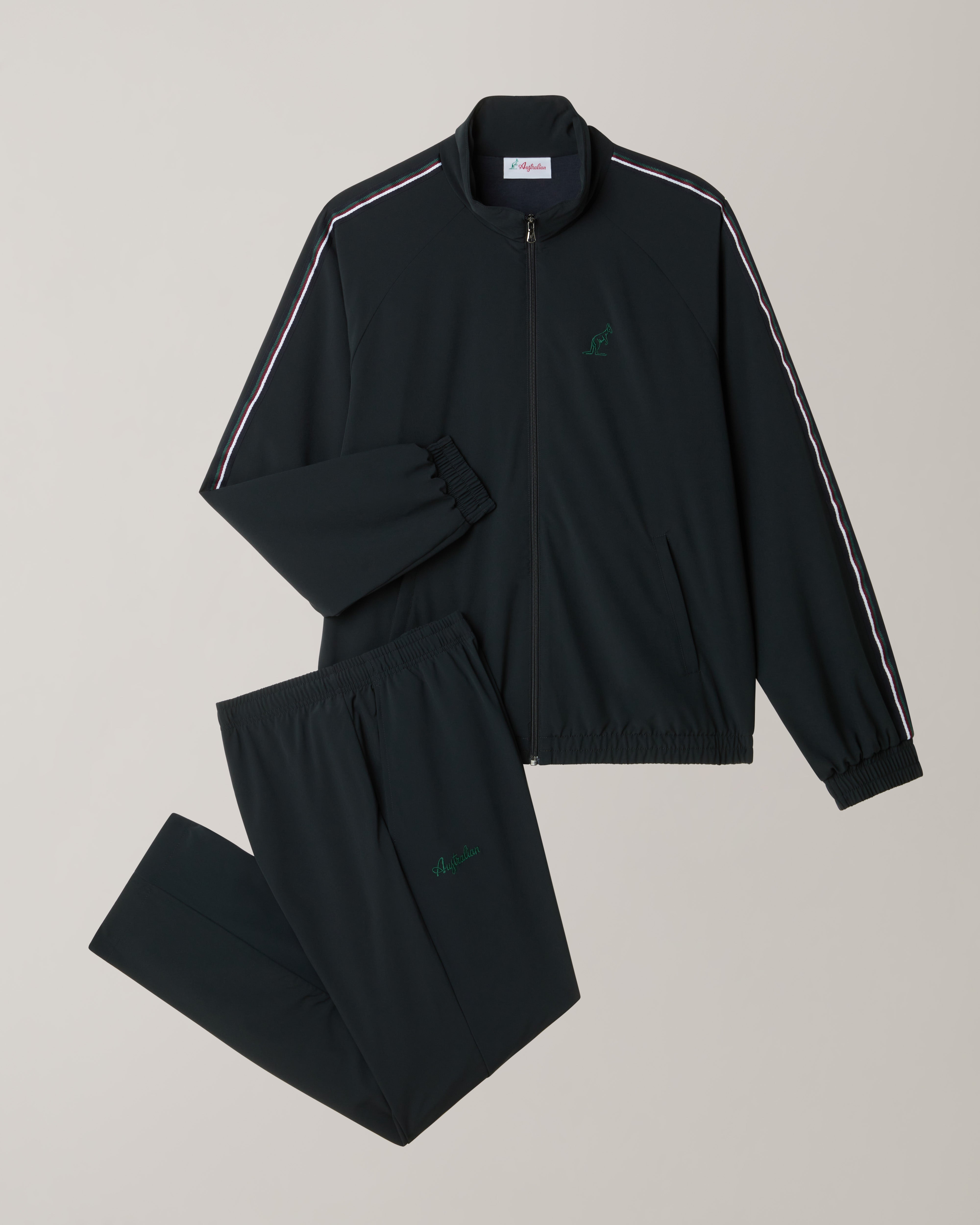 australian-victory-tracksuit-tuta-uomo-bi-elastica-foderata-blu image 8