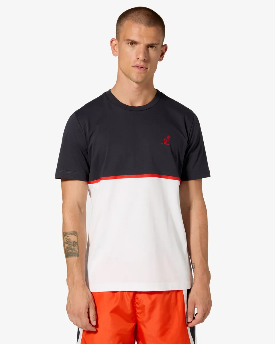 australian-camomaps-t-shirt-t-shirt-cotone-uomo-blu-navy-regular-fit image 1