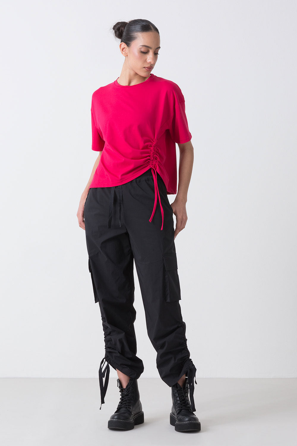 dimensione-danza-city-t-shirt-in-jersey-cotone-con-coulisse-laterale image 2