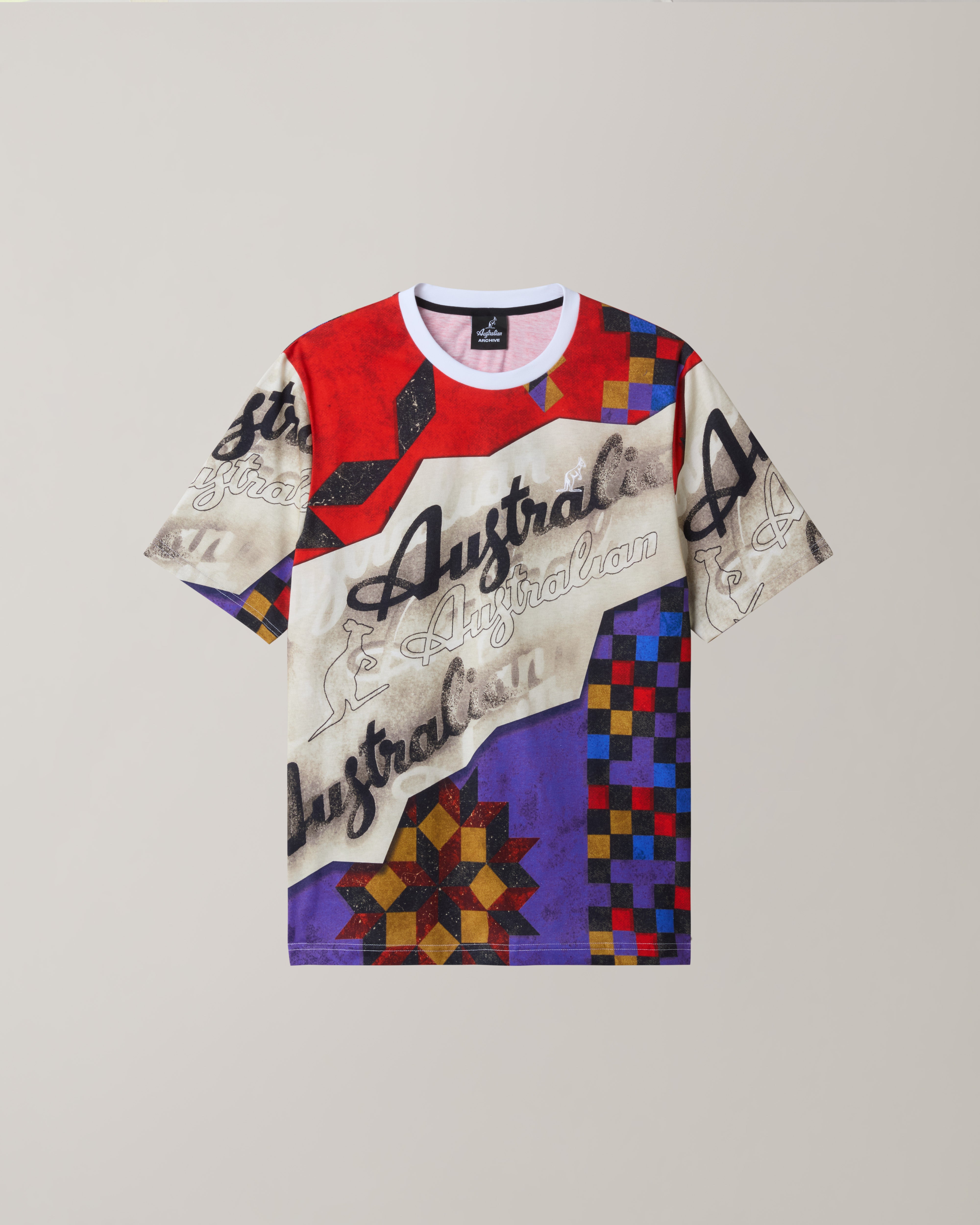 australian-new-ego-t-shirt-in-cotone-logo-ricamato image 5