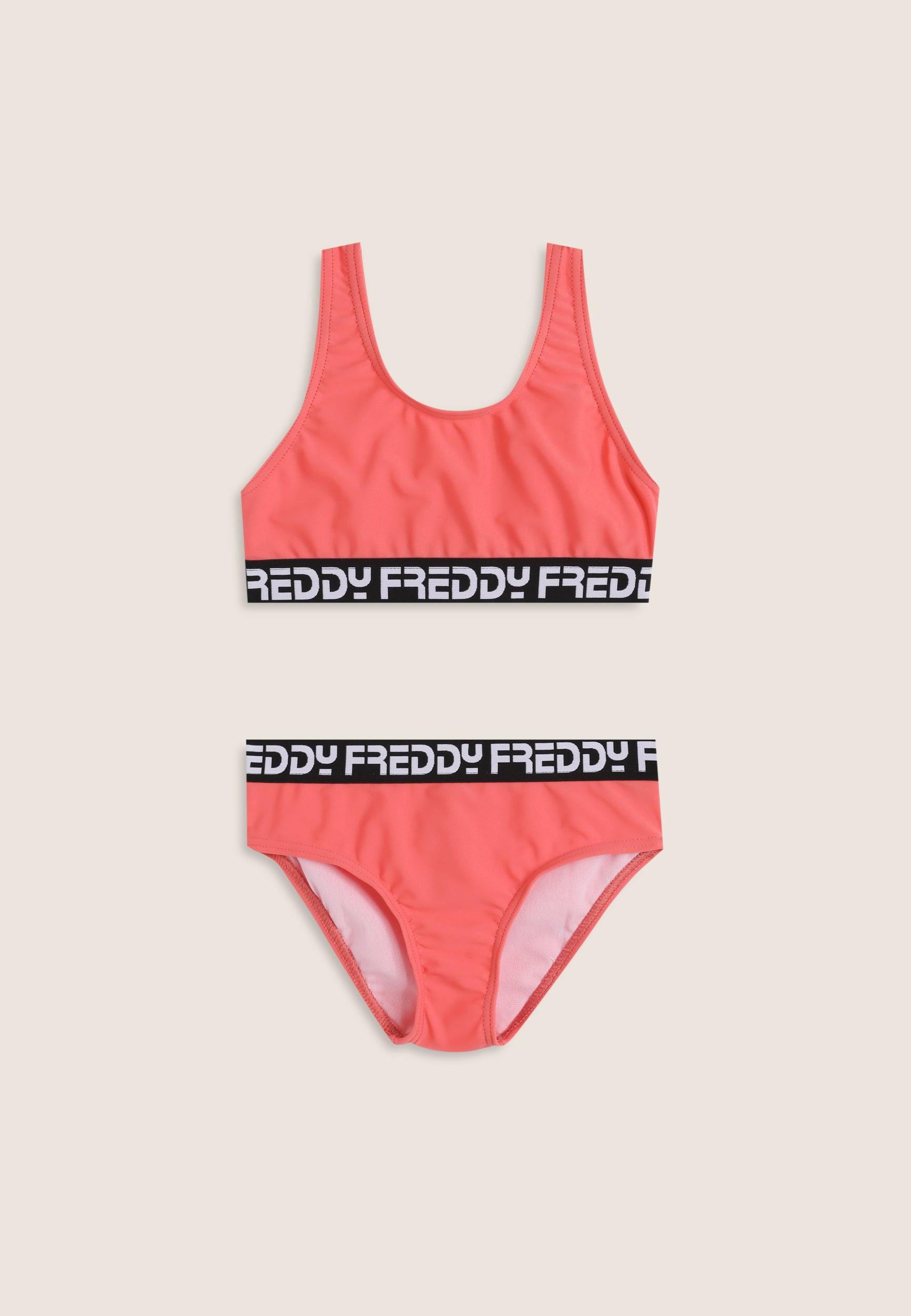 freddy-costume-2-pezzi-bambina-con-fasce-logate image 1