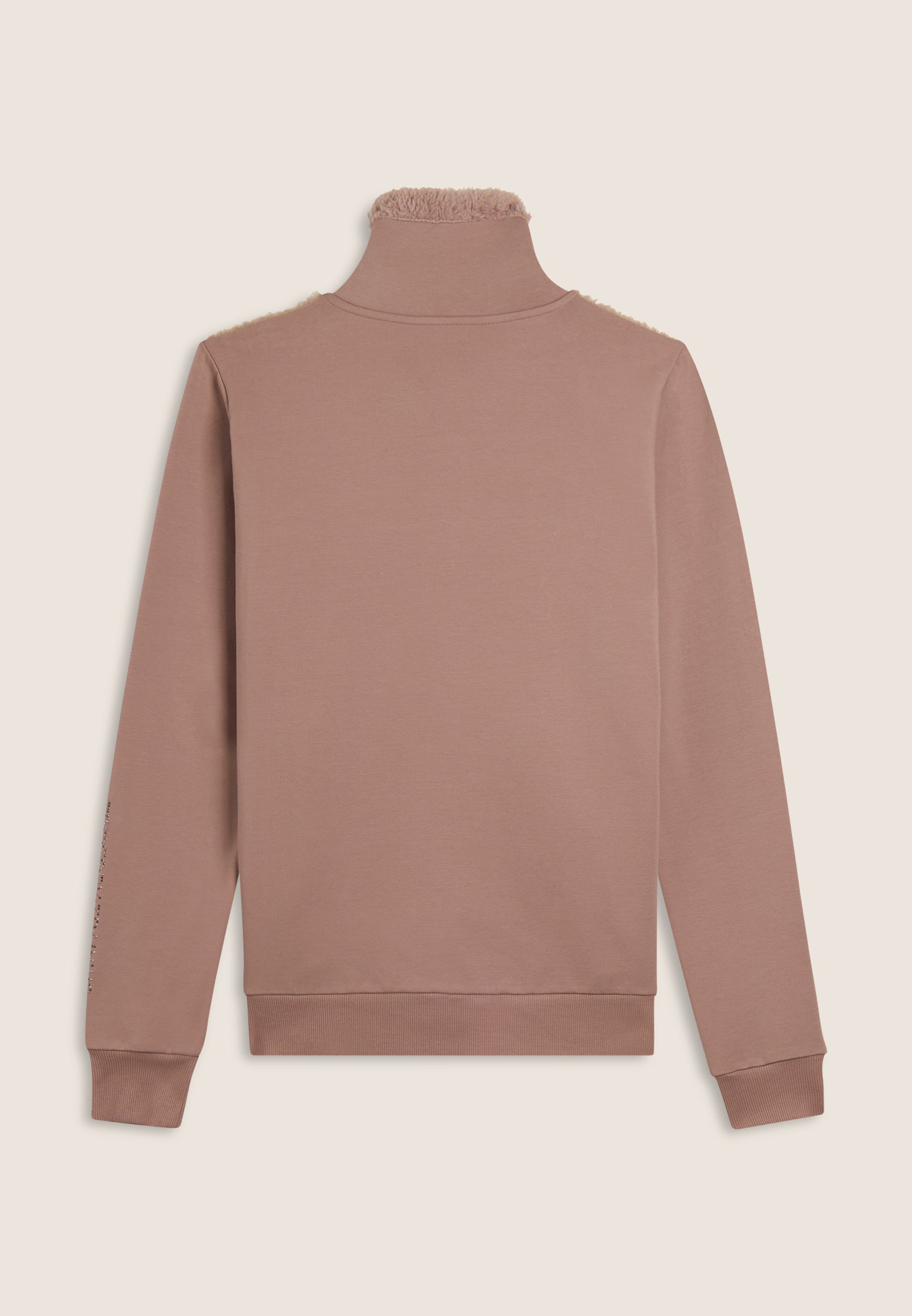 freddy-felpa-zip-sherpa-collo-alto-logo-borchie image 6