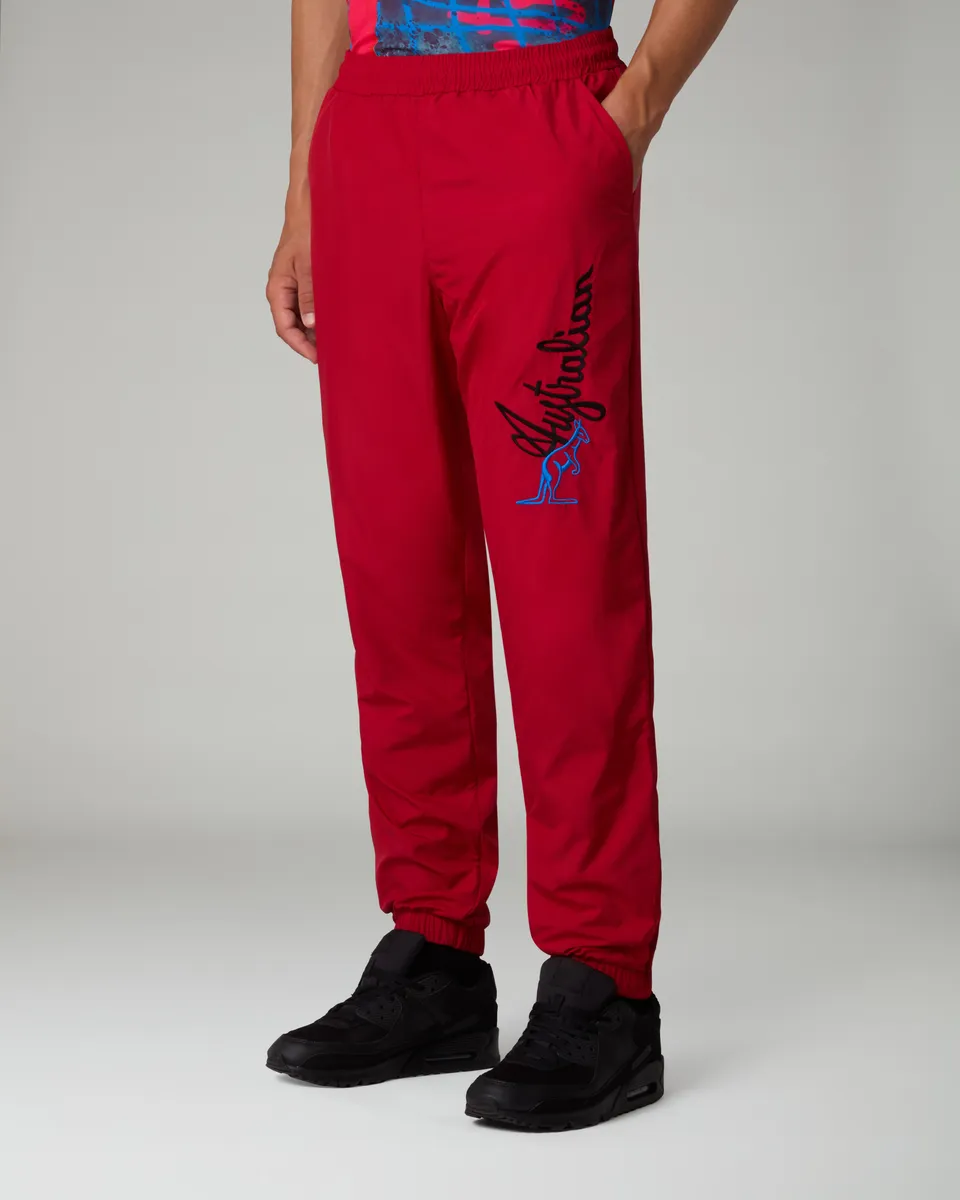 australian-randall-track-pant-pantalone-smash-tango-red image 1