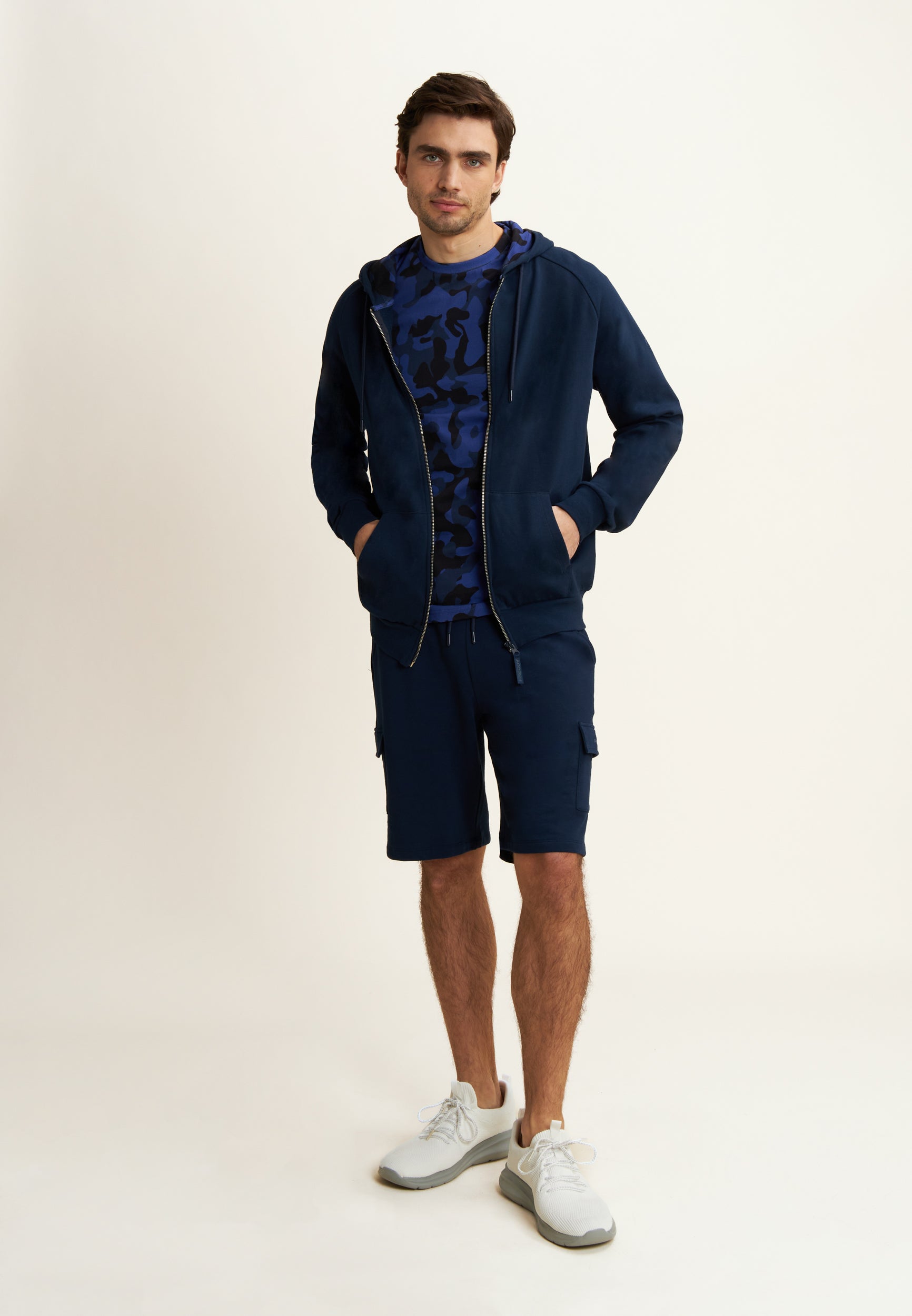 freddy-felpa-con-zip-e-cappuccio-interno-camouflage image 2