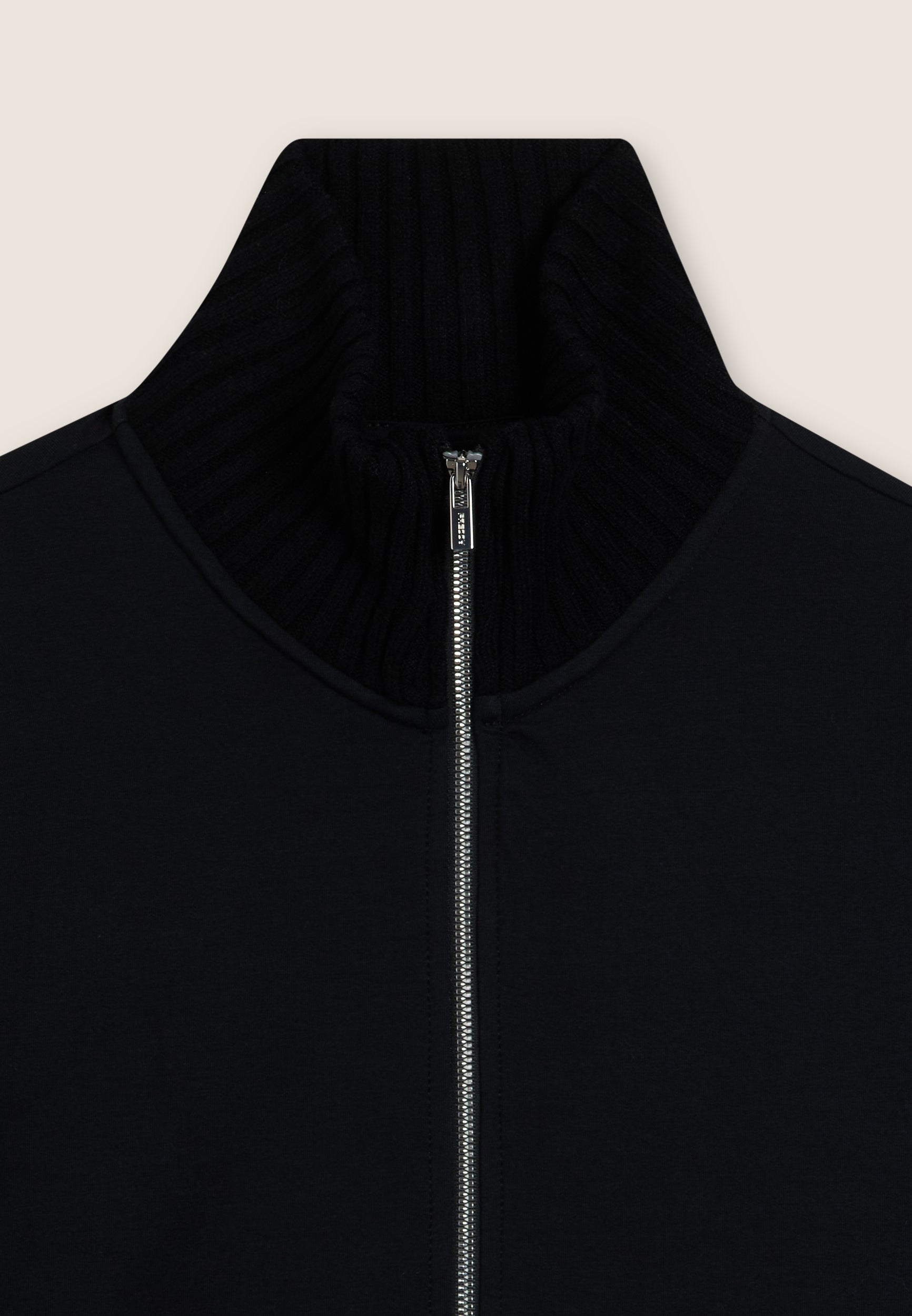 freddy-felpa-donna-slim-con-zip-collo-alto-in-tricot image 7