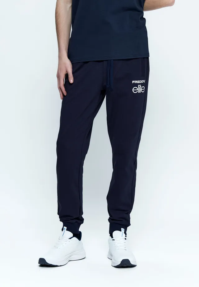 freddy-pantaloni-joggers-uomo-elite-x-freddy-in-jersey-di-cotone-elasticizzato image 1