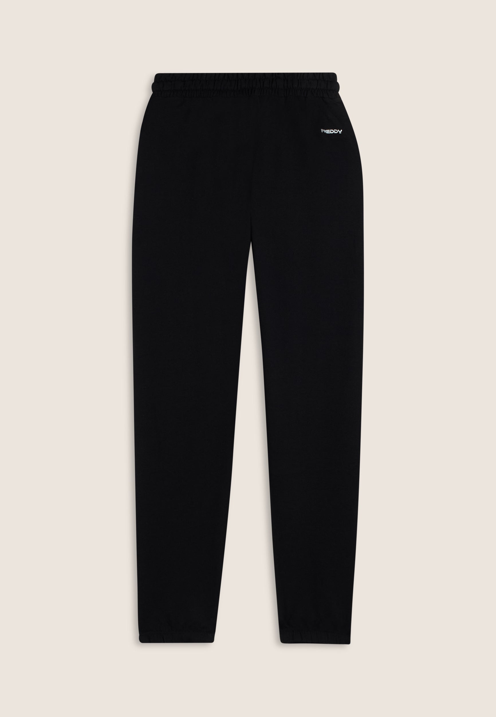 freddy-pantaloni-jogger-neri-regular-fit-con-stampa-mickey-mouse image 2