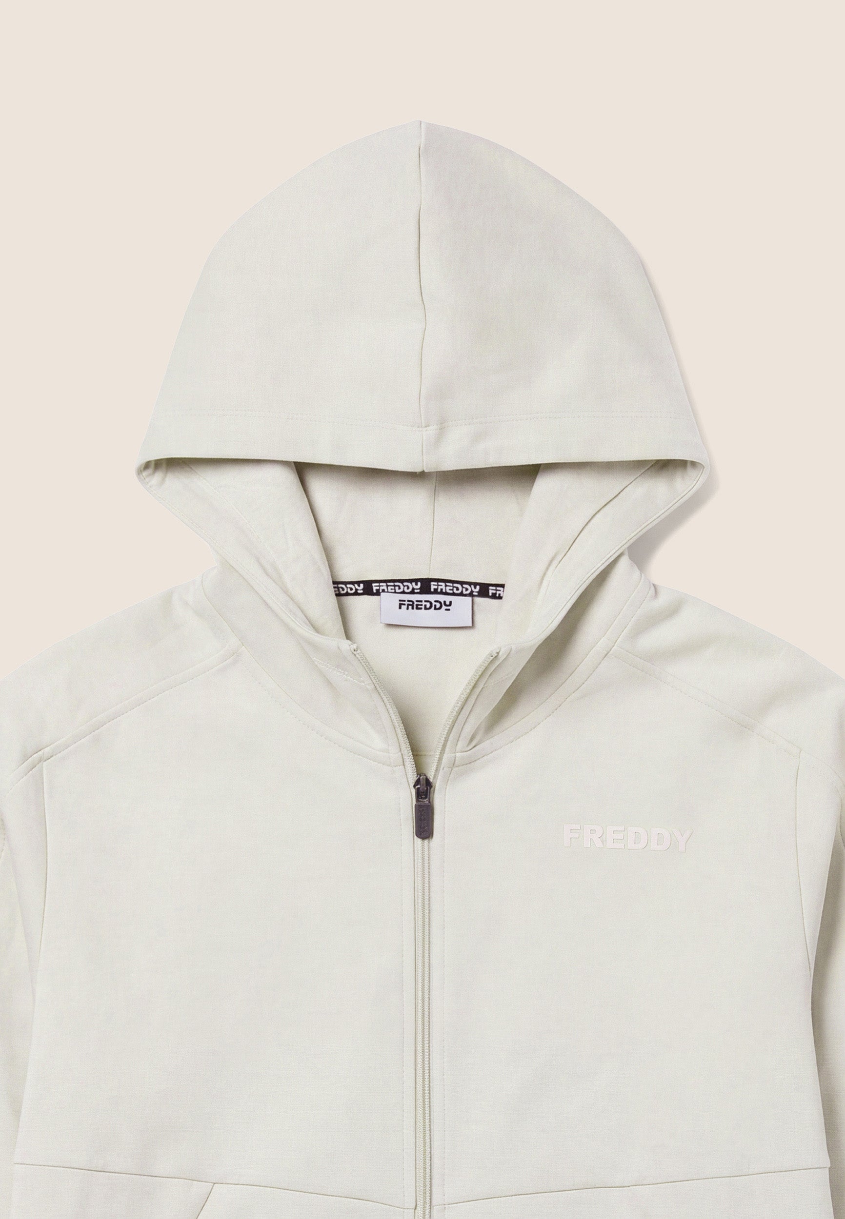 freddy-felpa-sportiva-interlock-con-cappuccio-e-zip-da-uomo image 7