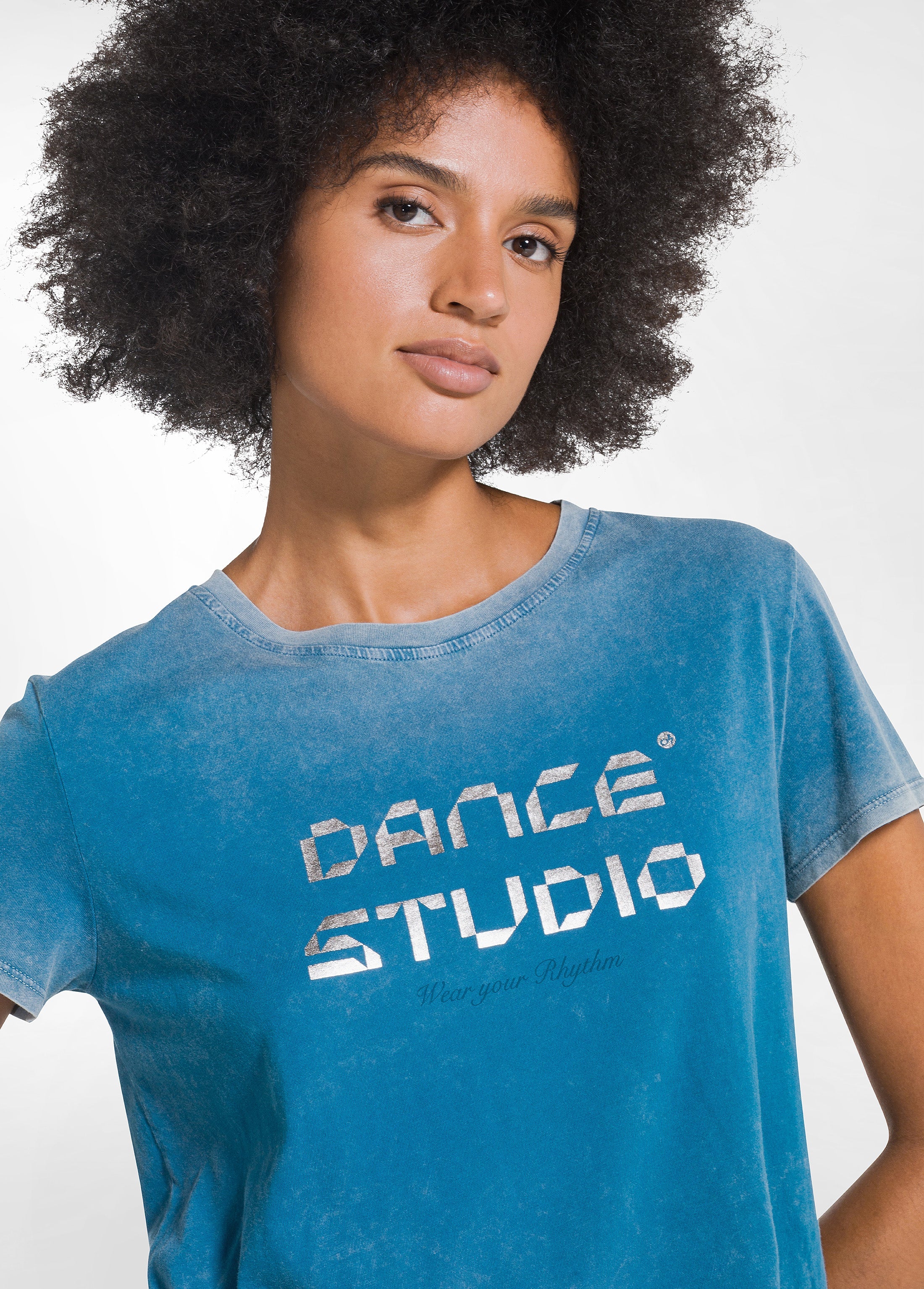 deha-d52100-t-shirt-donna-effetto-marmorizzato-jersey-cotone-organico image 3