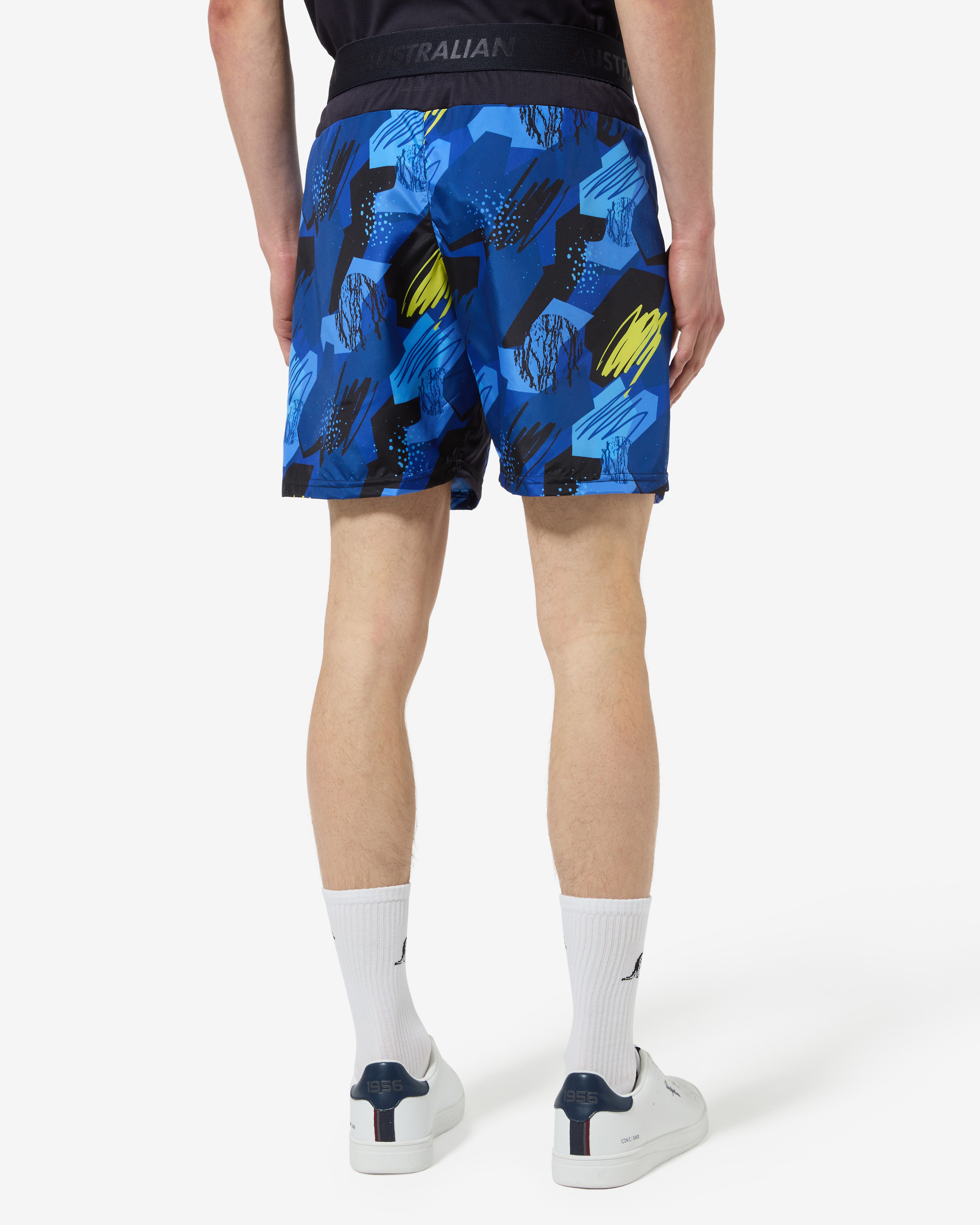 australian-scribble-short-pantaloncino-tennis-stampa-blu-navy image 3