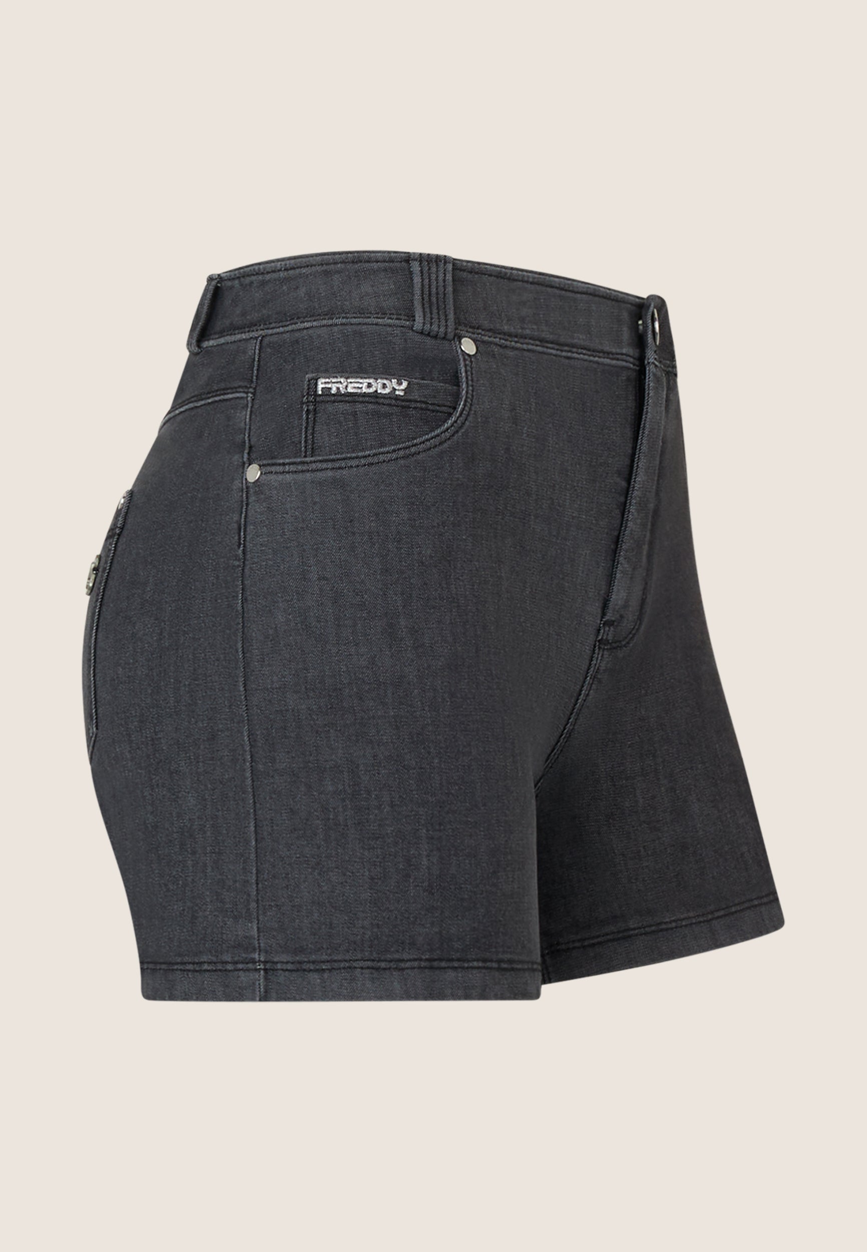 freddy-jeans-skinny-donna-vita-regular-5-tasche-elasticizzati-lunghezza-short image 1