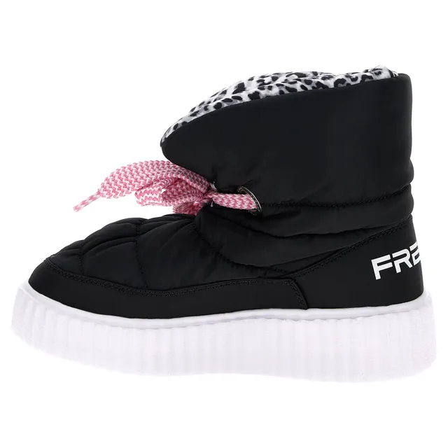 freddy-puff-boot-monocolore-pile-donna-con-suola-eva image 1