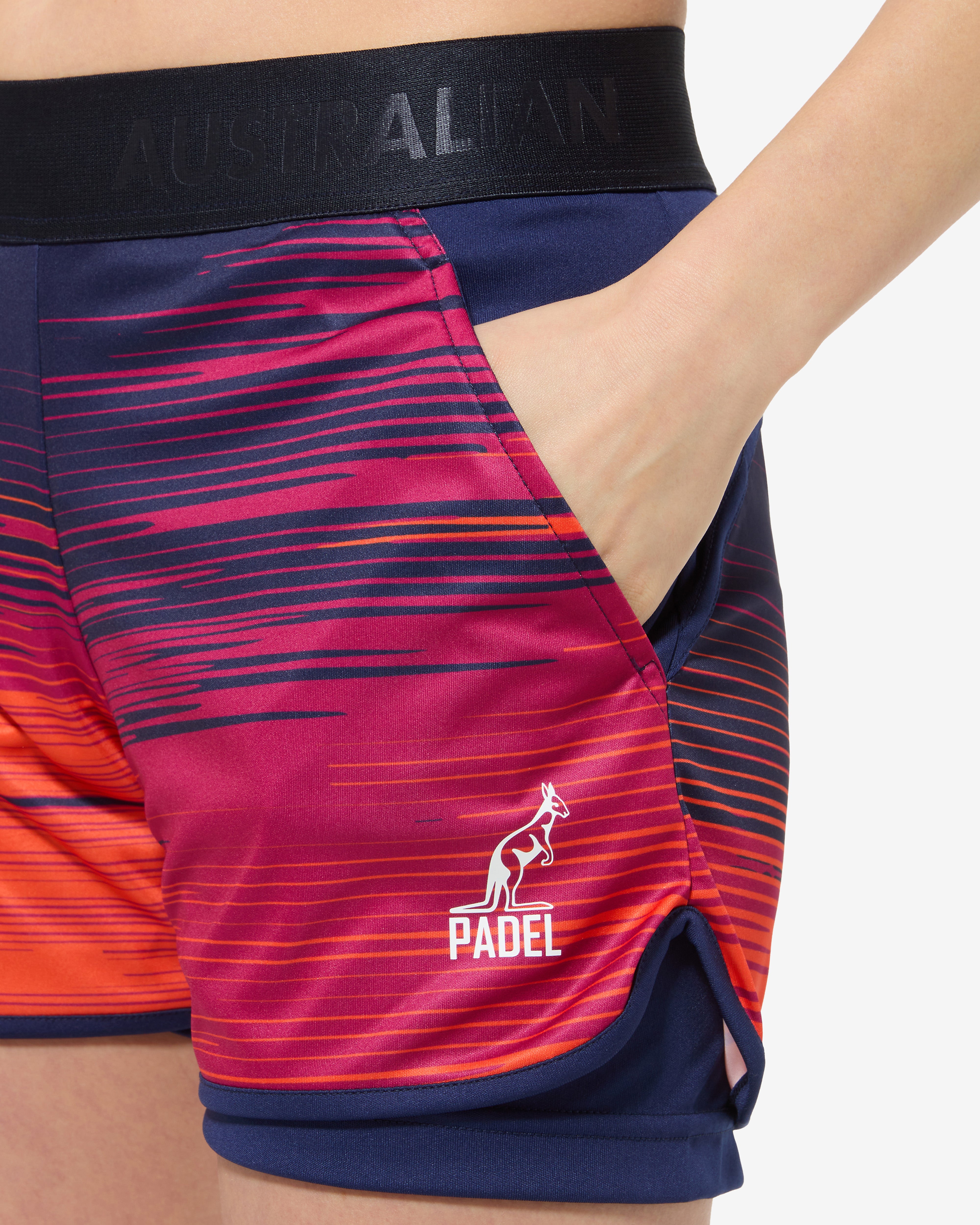 australian-gradient-lines-short-short-padel-ace-con-sottopantaloncino image 4
