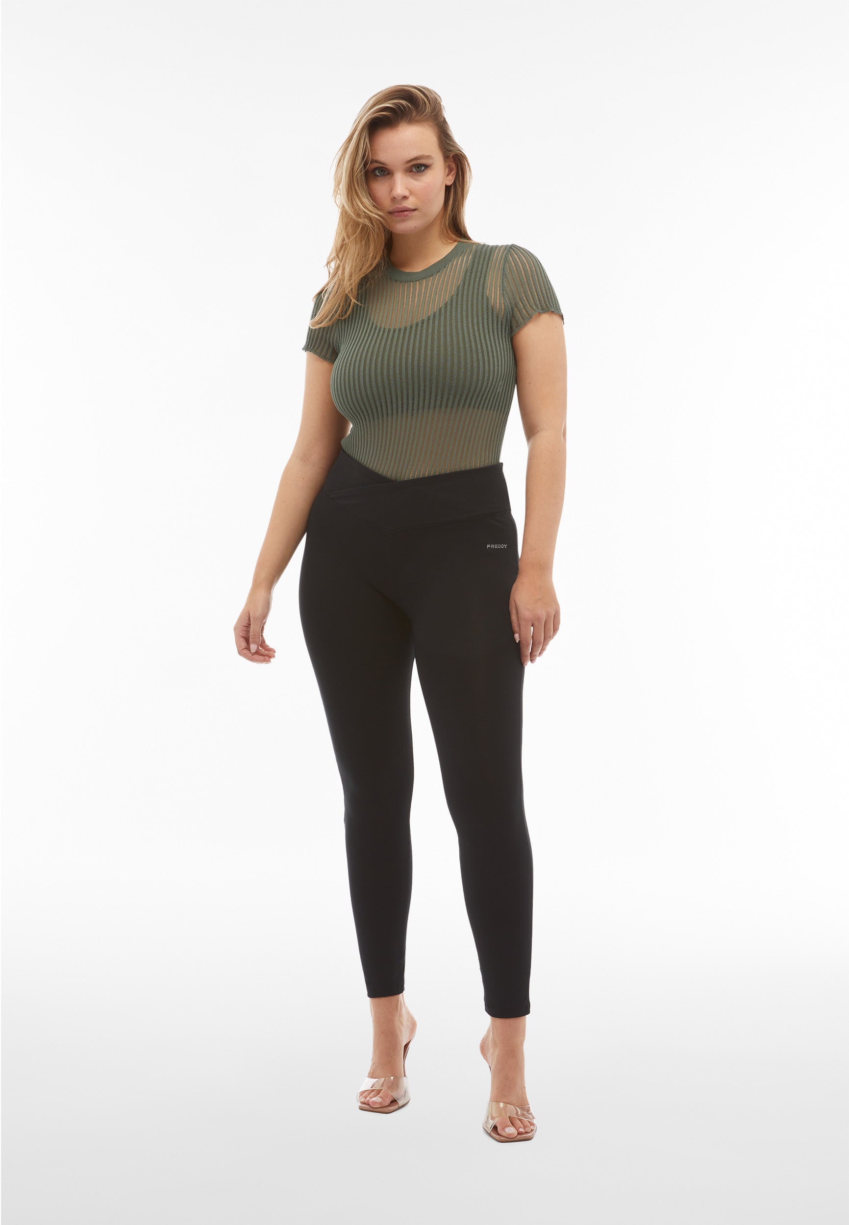 freddy-leggings-push-up-wr-up-core-vita-alta-cotone-organico image 2