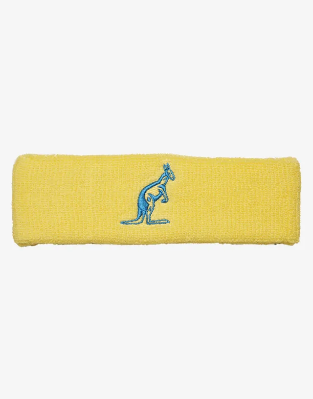 australian-terry-sweatband-fascia-spugna-tennis-giallo-vivo image 1