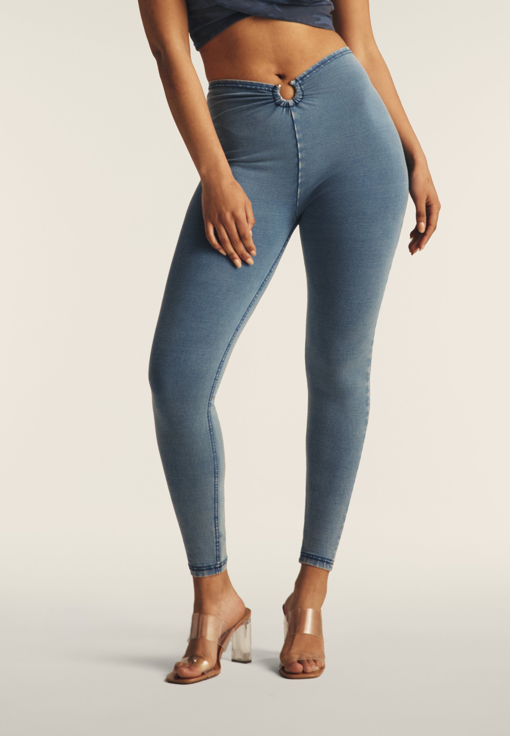 freddy-wr-up-jeggings-7-8-superskinny-vita-alta-con-anello image 1