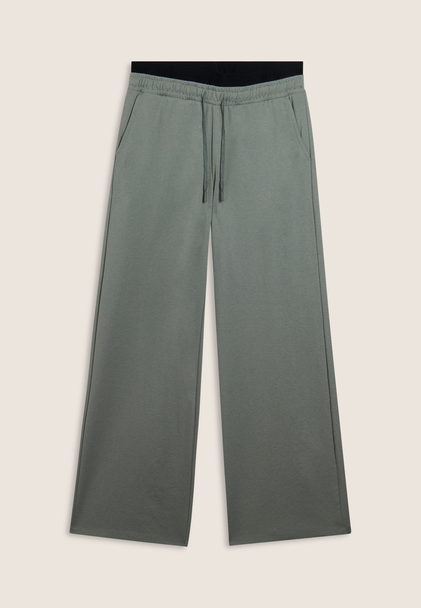 freddy-pantaloni-donna-oversize-in-felpa-con-ricamo image 8