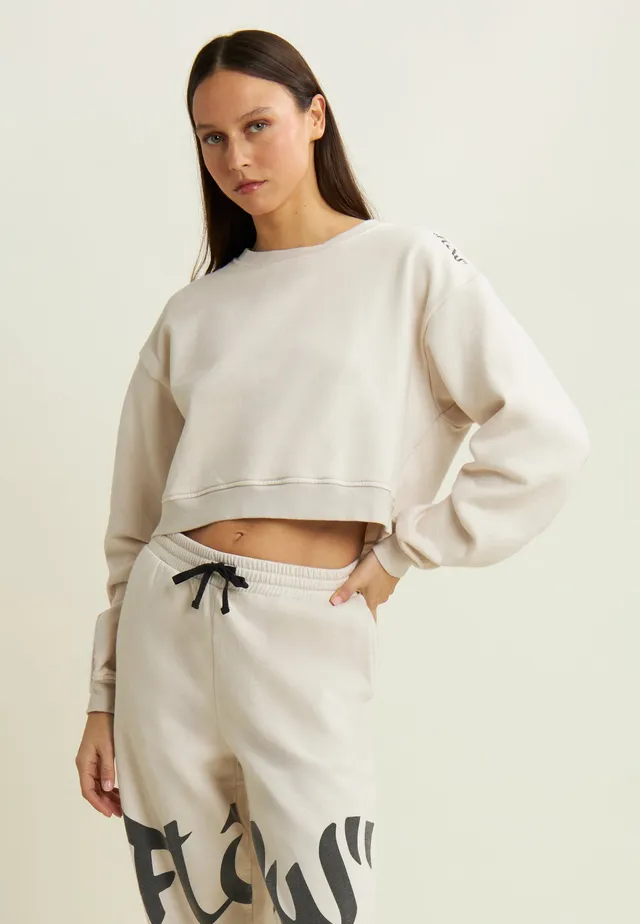 freddy-felpa-oversize-cropped-flow-con-stampa-sulla-spalla image 1
