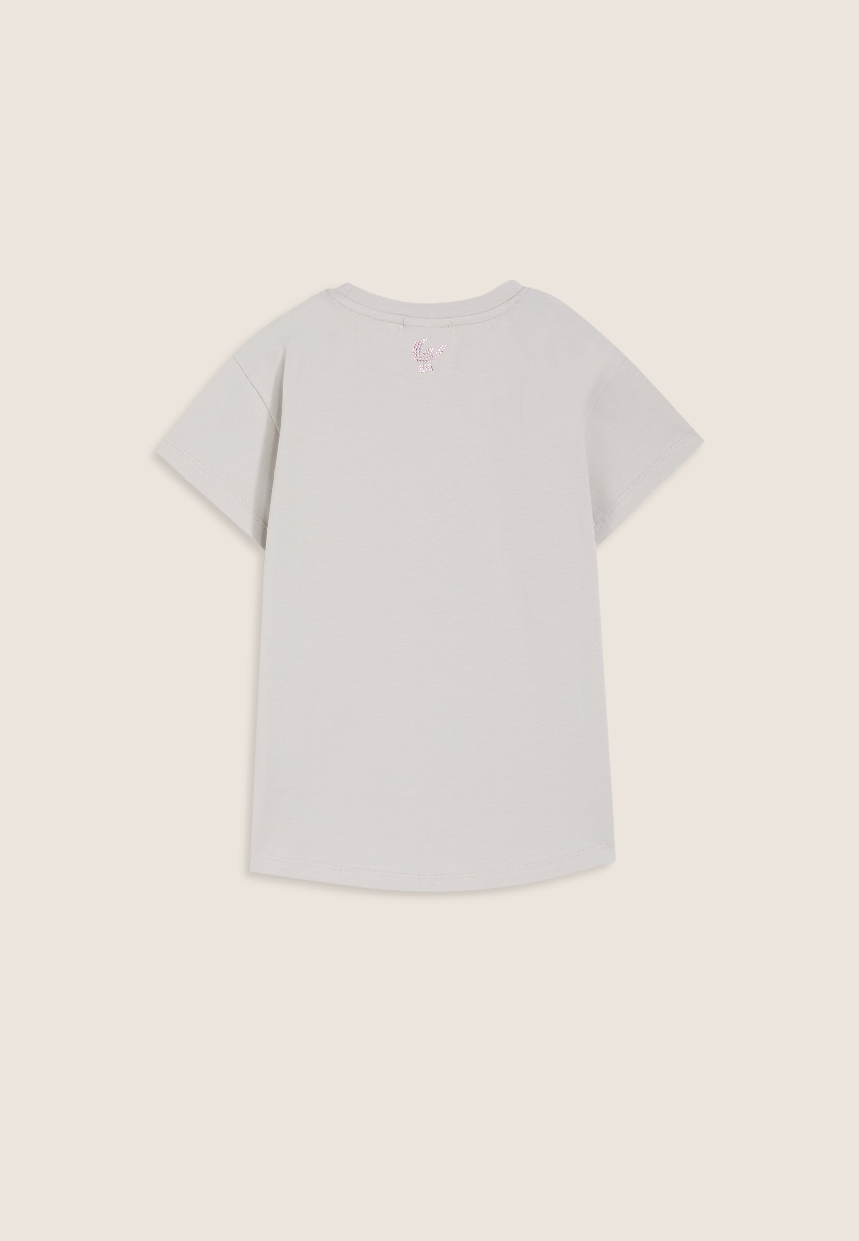 freddy-t-shirt-bambina-regular-fit-con-logo-freddy-in-strass image 2