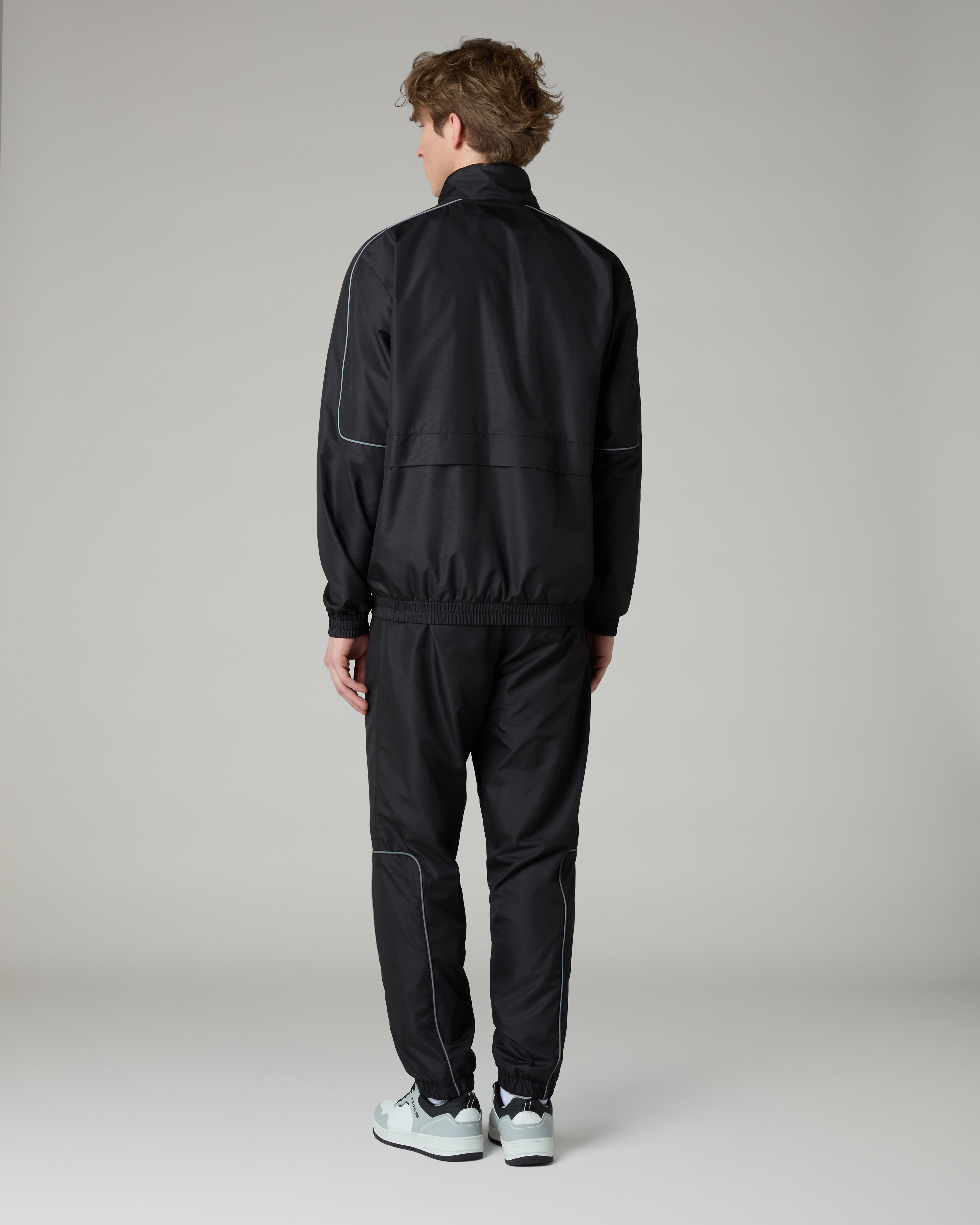 australian-nocturna-brice-tracksuit-tuta-nero-con-piping-rifrangente image 2
