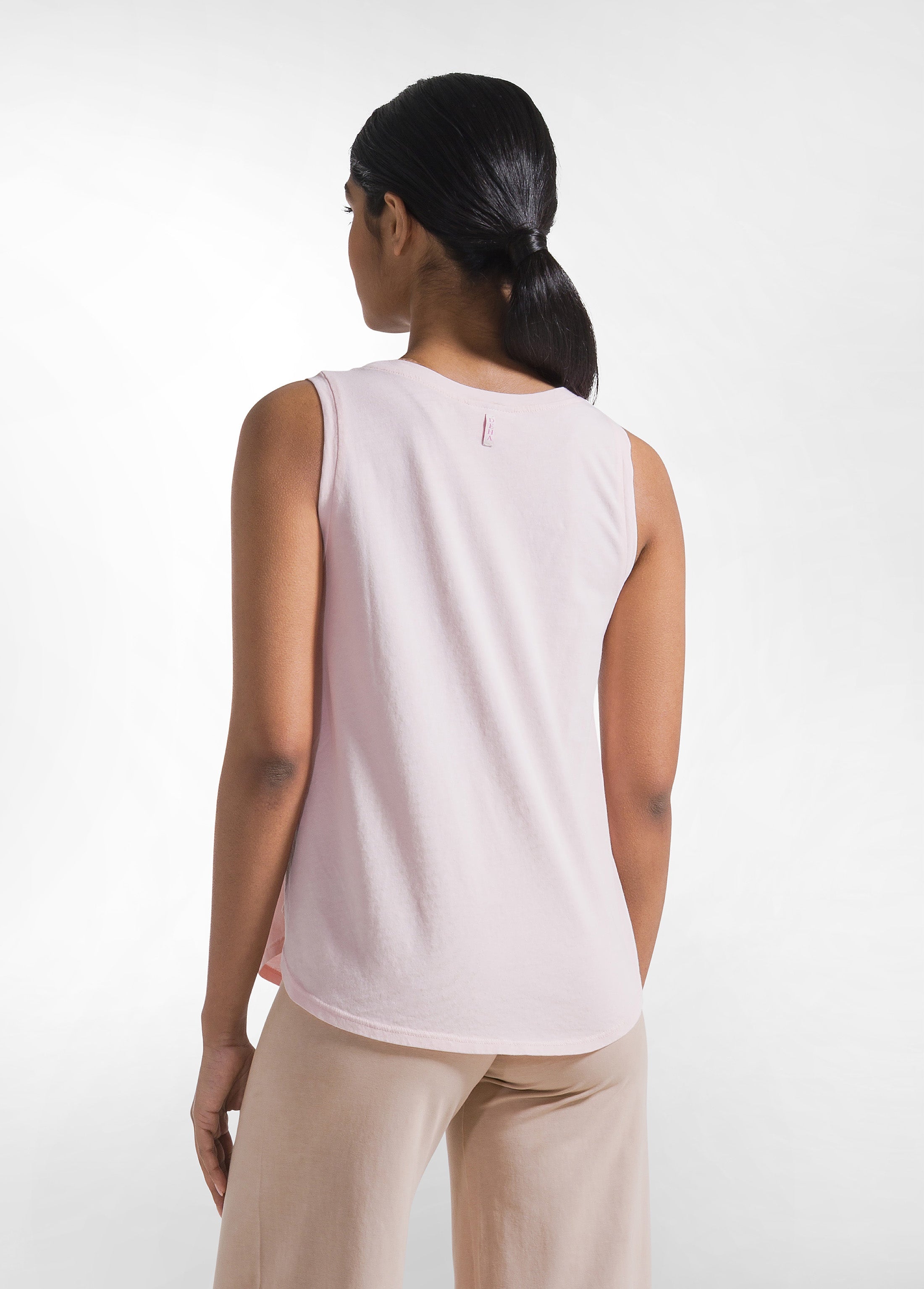deha-top-comfort-in-jersey-organico-tinto-in-capo-rosa image 2