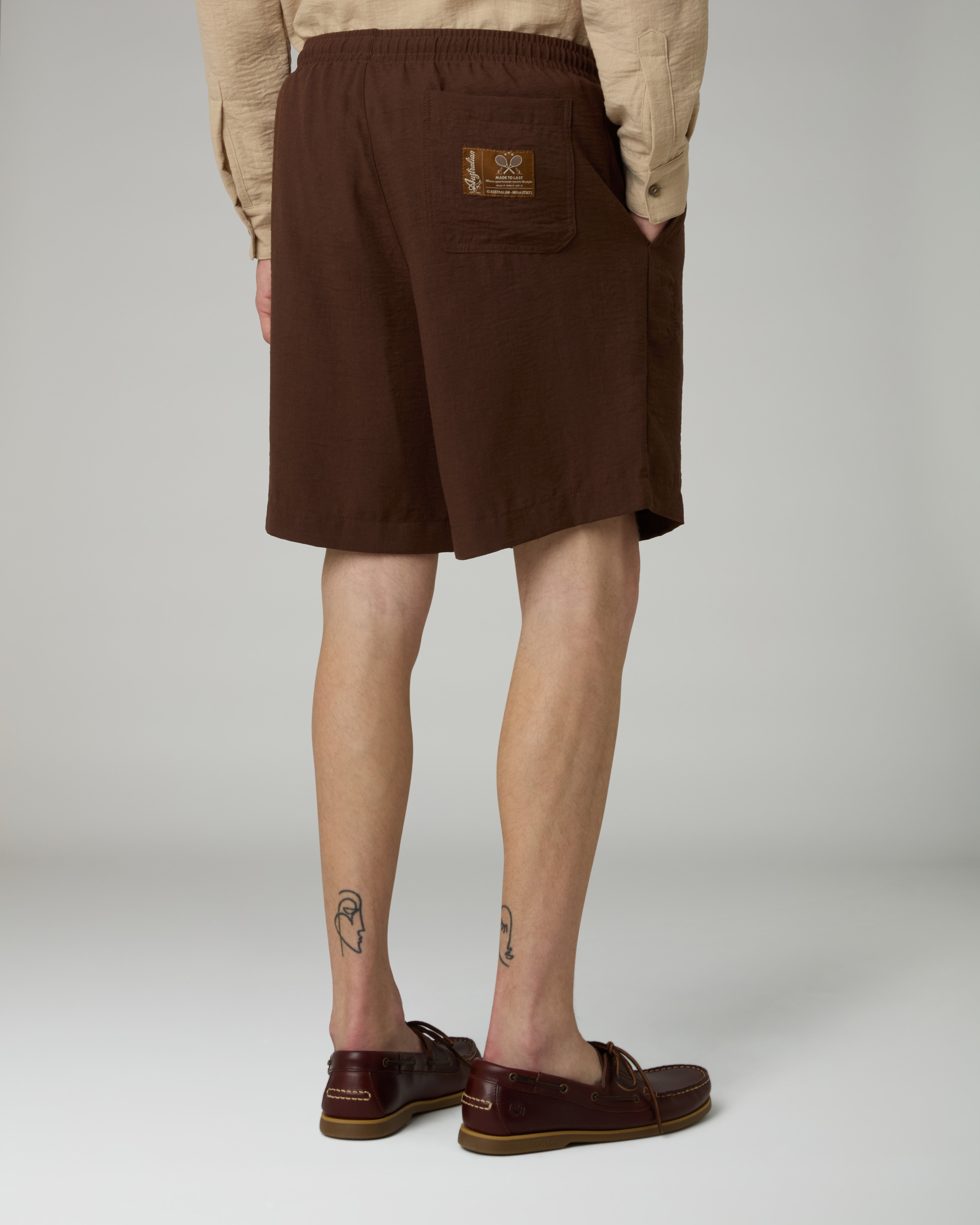 australian-doric-light-short-short-canvas-cacao image 3
