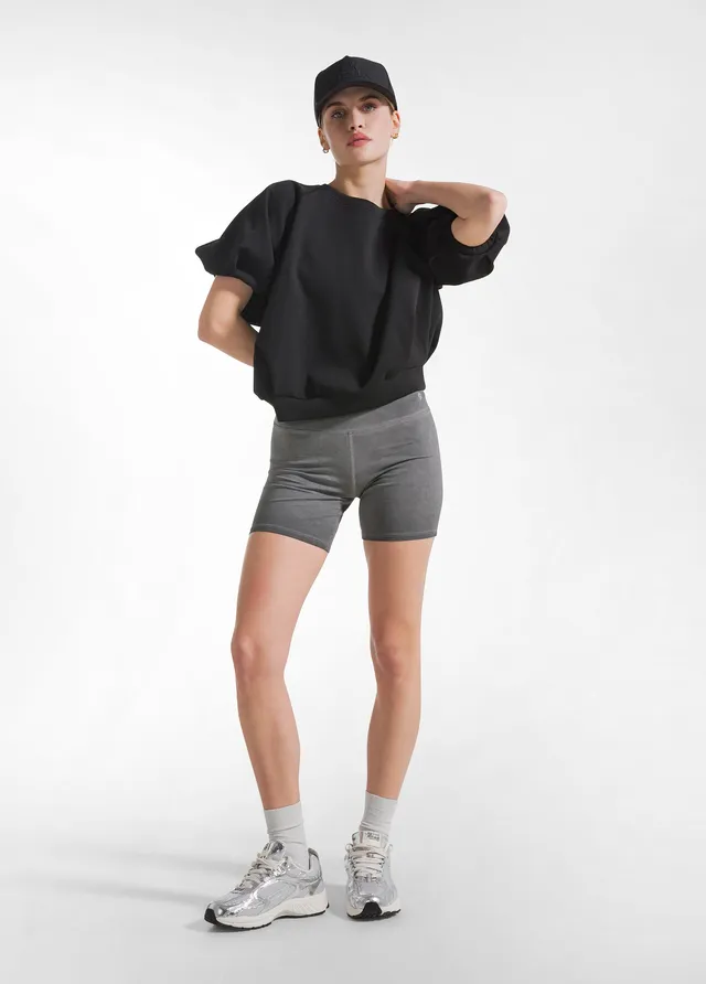 deha-d42005-shorts-sportivi-effetto-fade-neri image 1