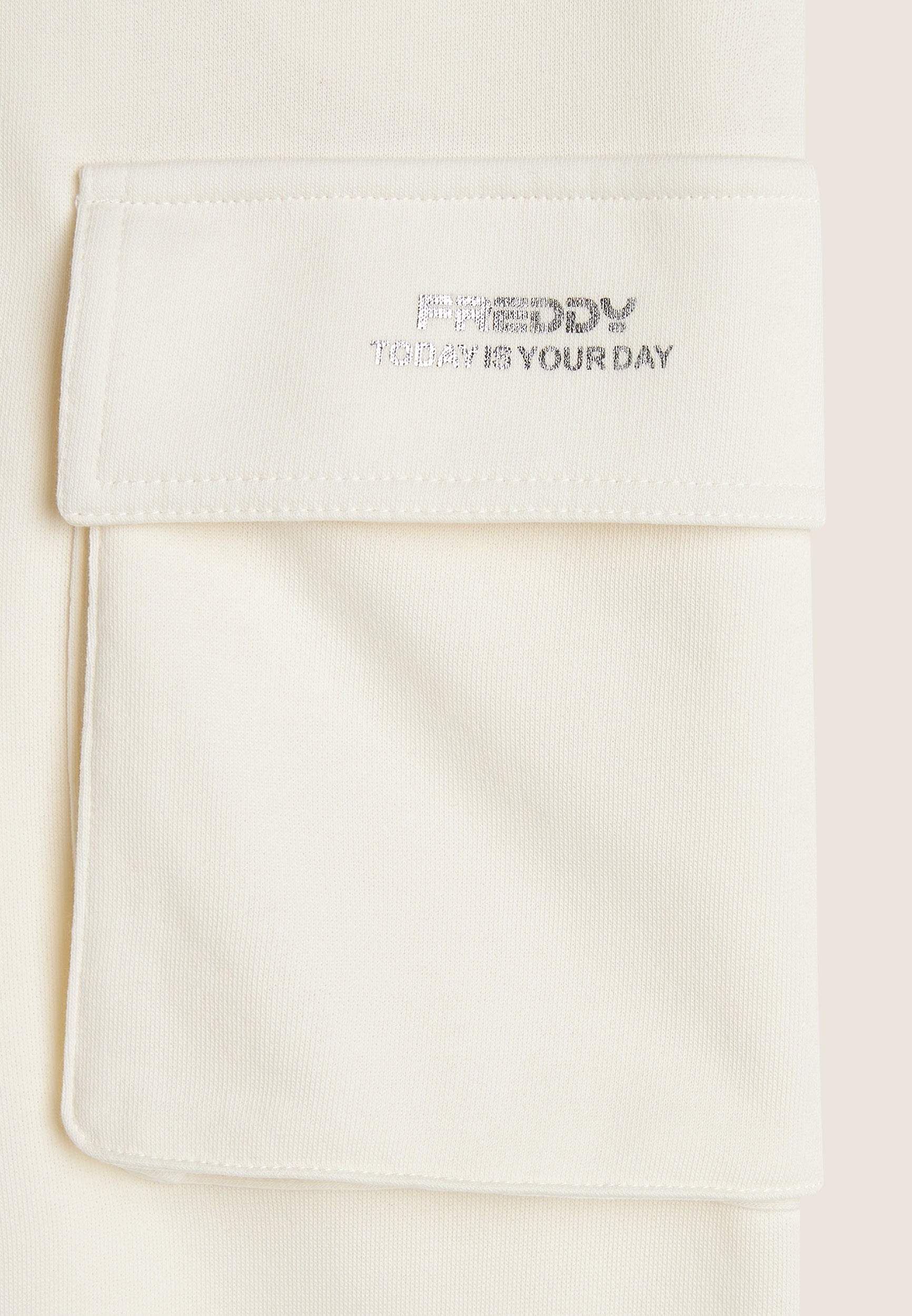freddy-gonna-longuette-in-french-terry-con-spacchi-e-maxi-tasca-donna image 7