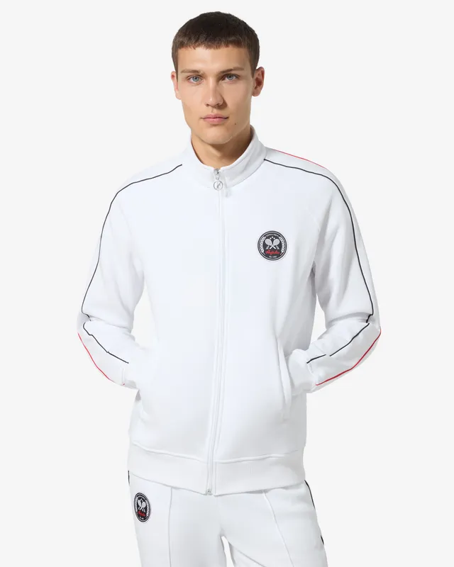 australian-tennis-crew-track-jacket-giacca-sportiva-uomo-bianca image 1