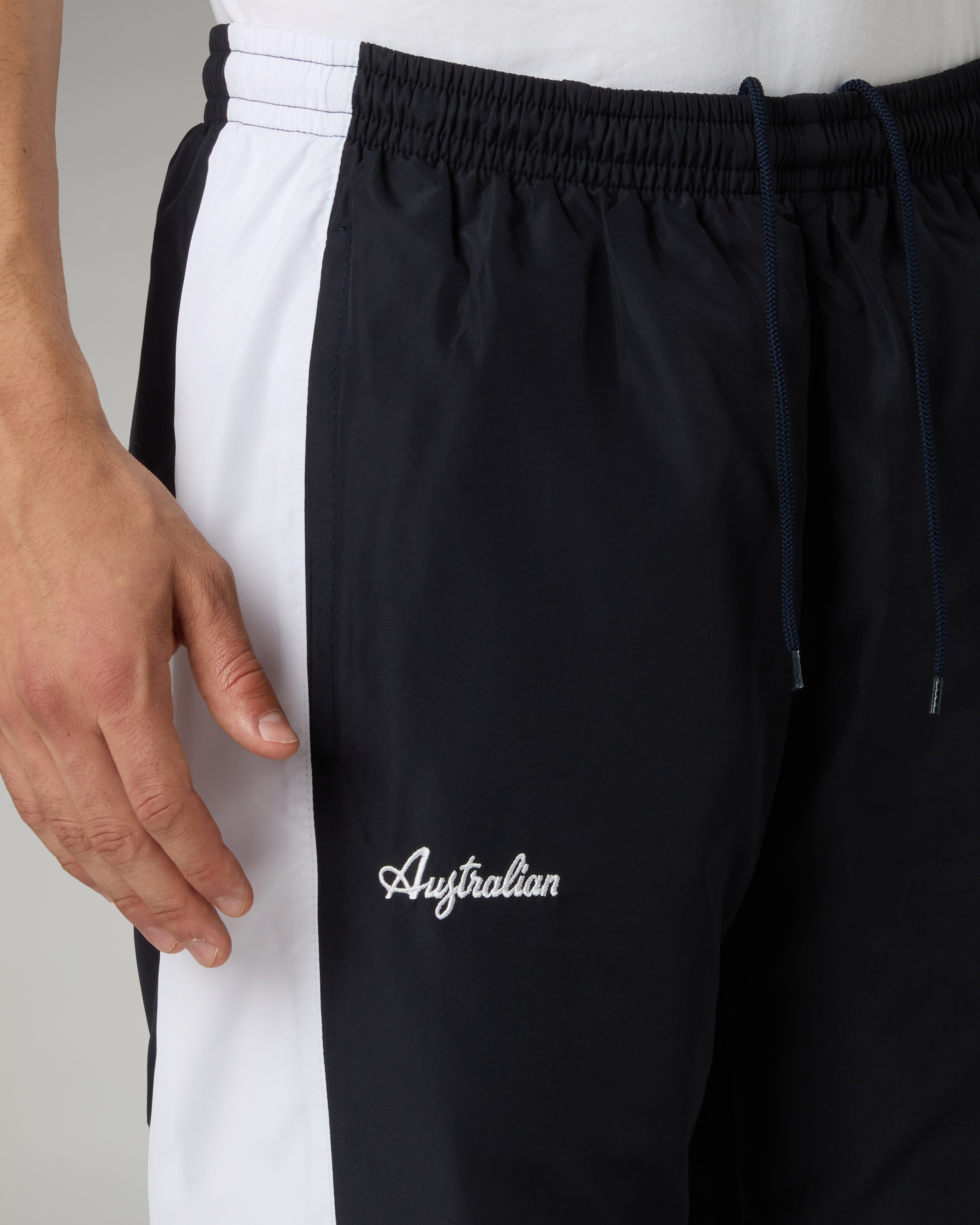 australian-classic-tracksuit-bianco-tuta-smash-foderata-giacca-pantalone image 6