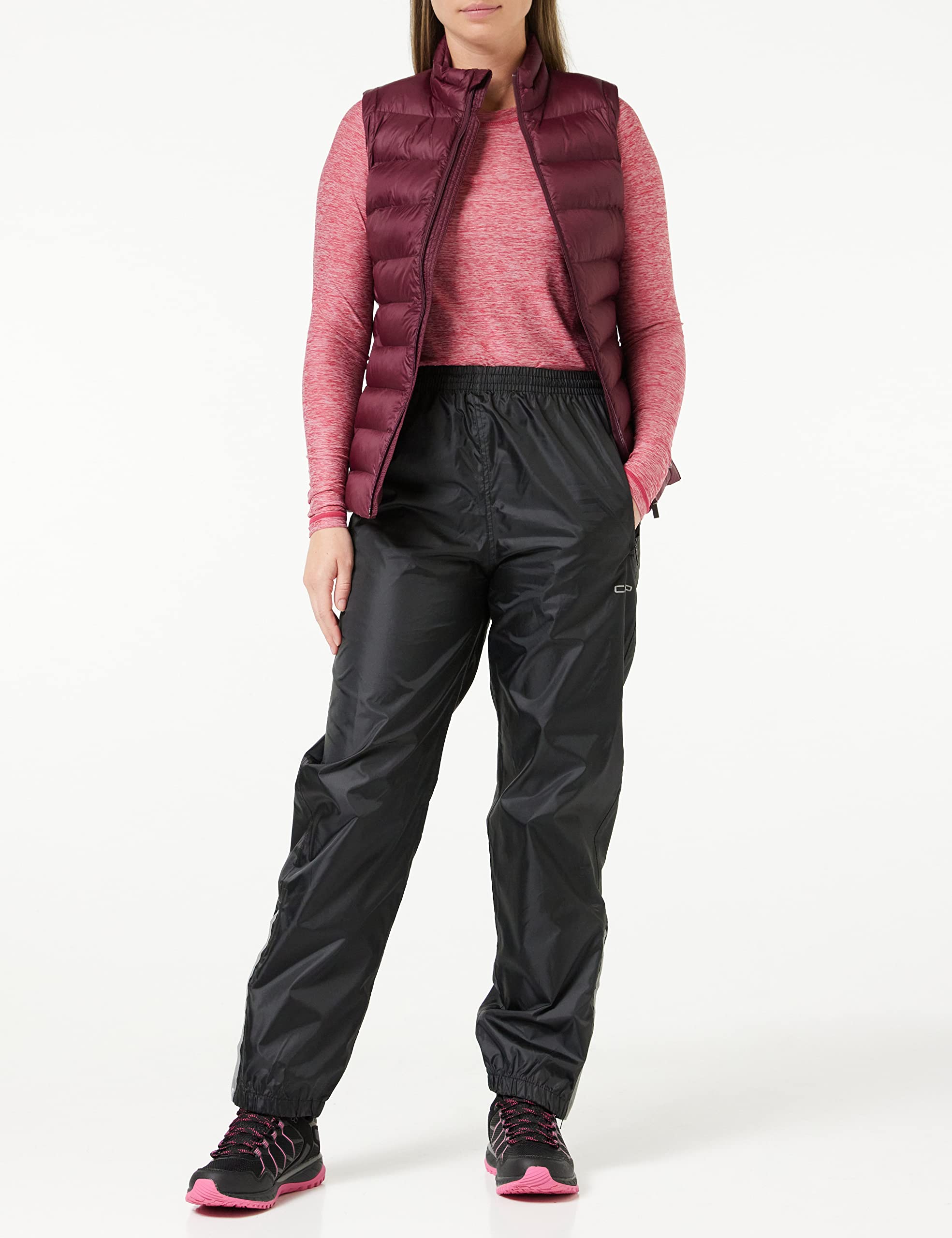 cmp-pantaloni-pioggia-donna-wp-3000-antivento-packable image 2