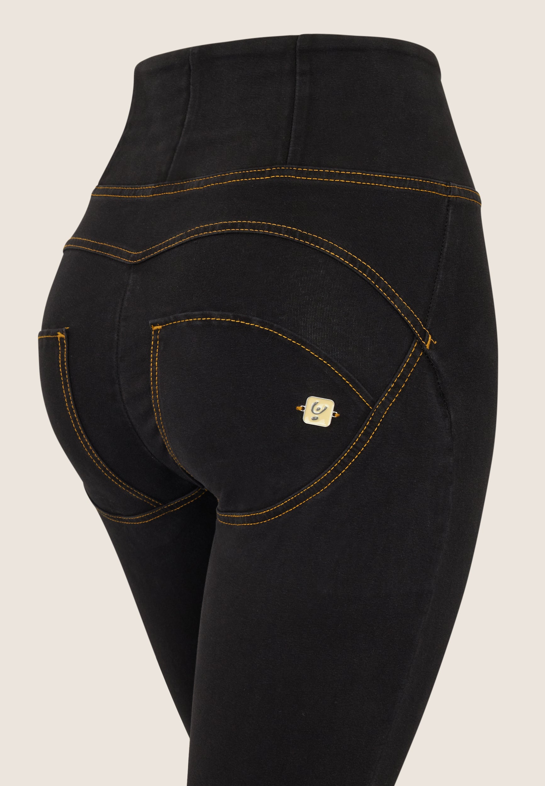 freddy-jeggings-push-up-wr-up-7-8-clessidra-vita-alta-con-zip image 6
