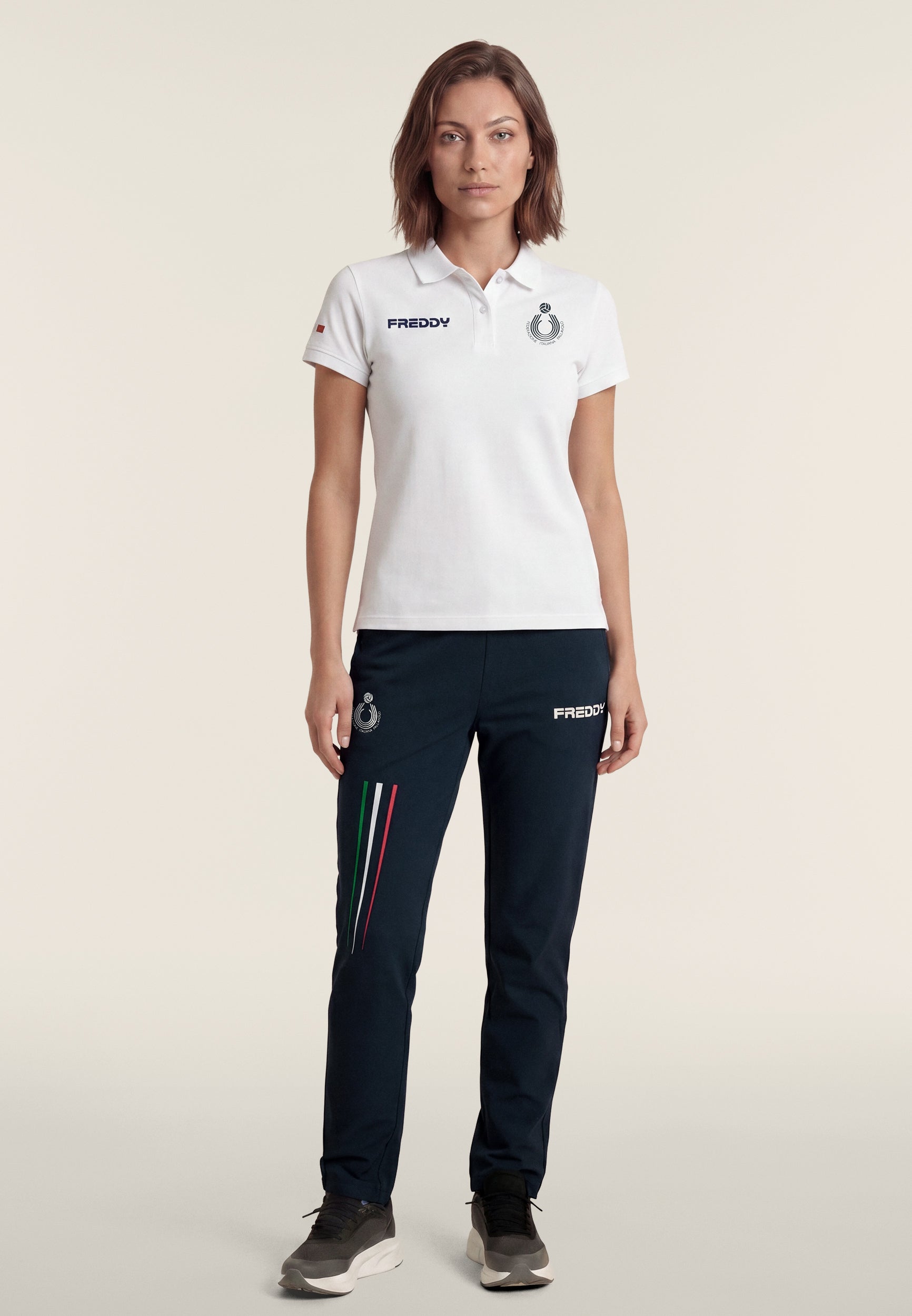 freddy-pantalone-donna-fipav-regular-fit-in-felpa-bielastica image 2
