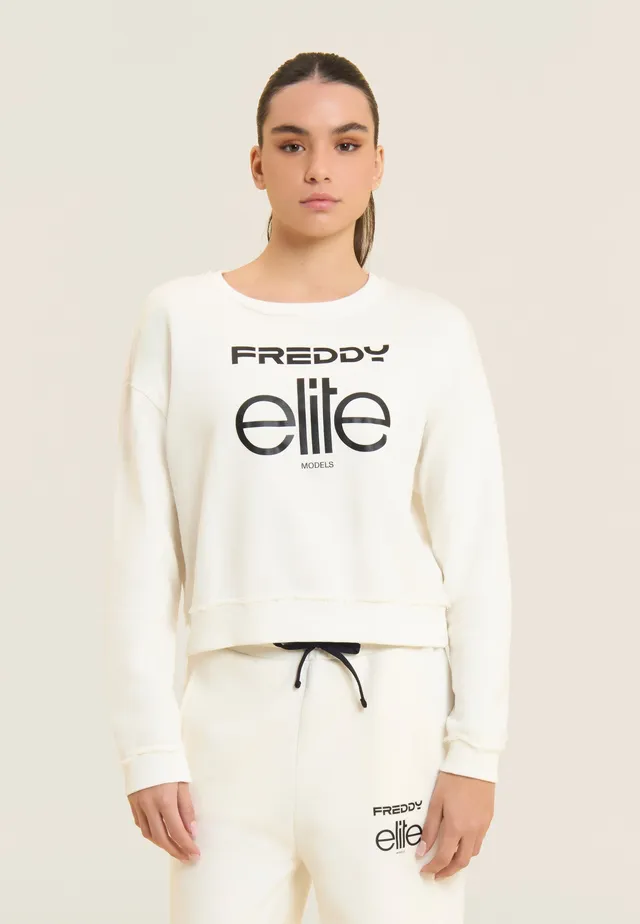 freddy-x-elite-felpa-cropped-donna-girocollo-100-cotone image 1