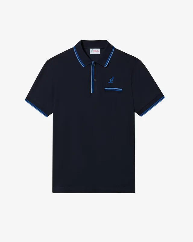 australian-classy-polo-shirt-polo-piquet-blu-navy-regular-fit image 1