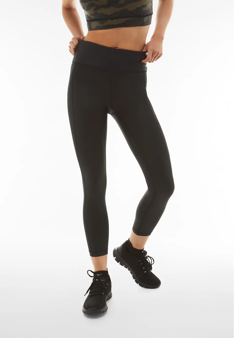 freddy-leggings-donna-superfit-7-8-vita-alta-in-d-i-w-o-riciclato-con-tasca image 1
