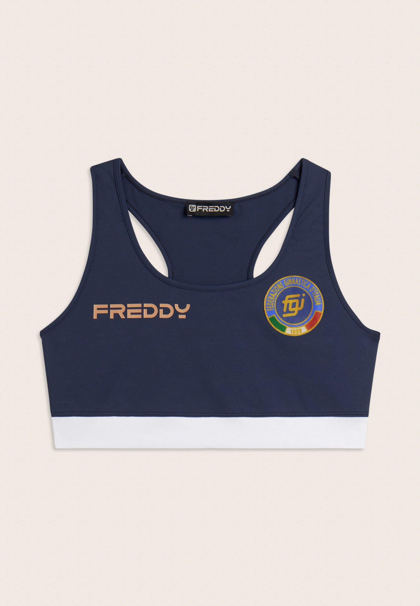 freddy-top-sportivo-bambina-italia-fgi-in-jersey-di-nylon-nazionale-ginnastica image 5